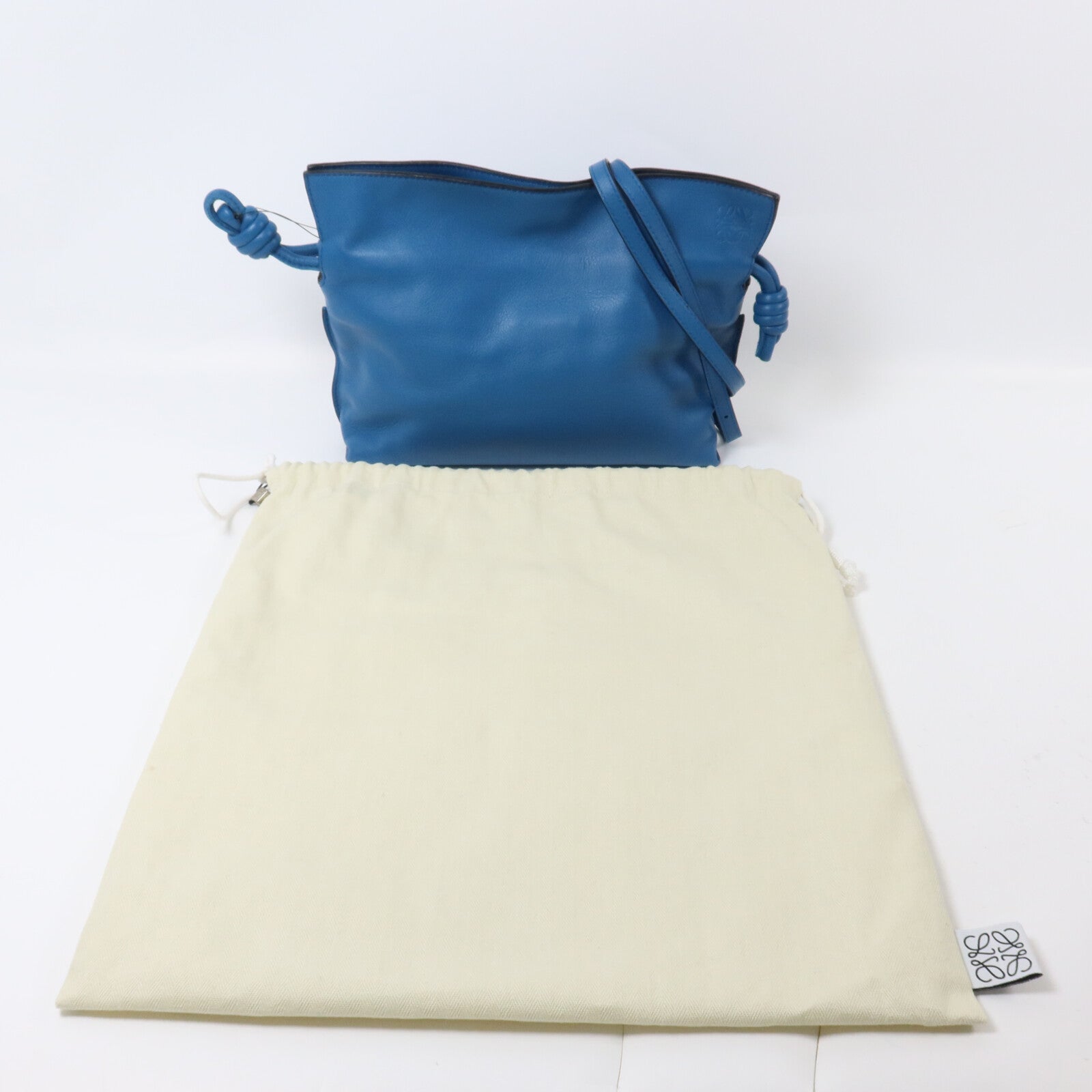 LOEWE 羊皮皮革Flamenco Mini Clutch Bag肩背袋