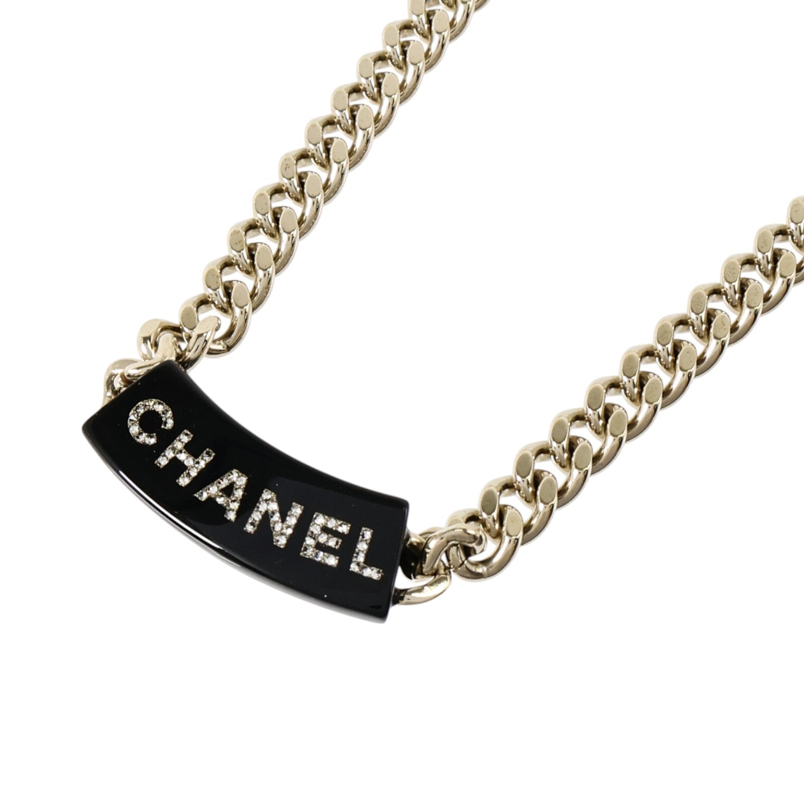CHANEL 金屬/PVC Choker Necklace項鏈