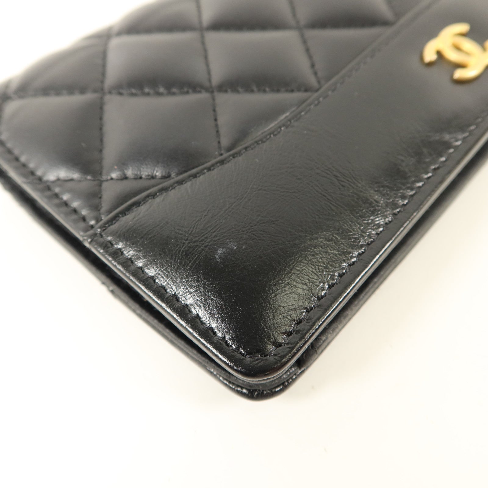 CHANEL 牛皮皮革Gabrielle Long Wallet長錢包