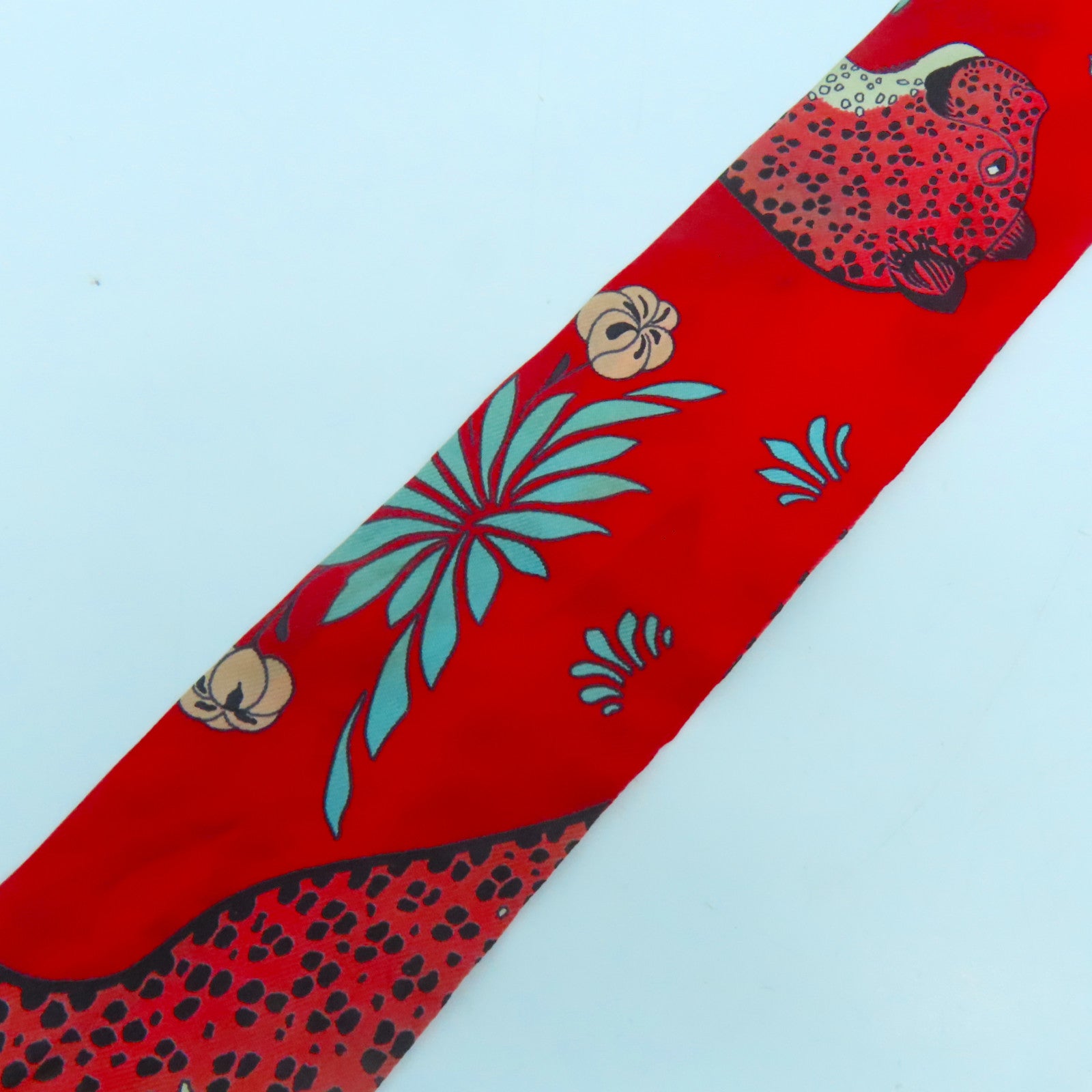 HERMES 【激減優惠】絲質Twilly絲巾粉紅色