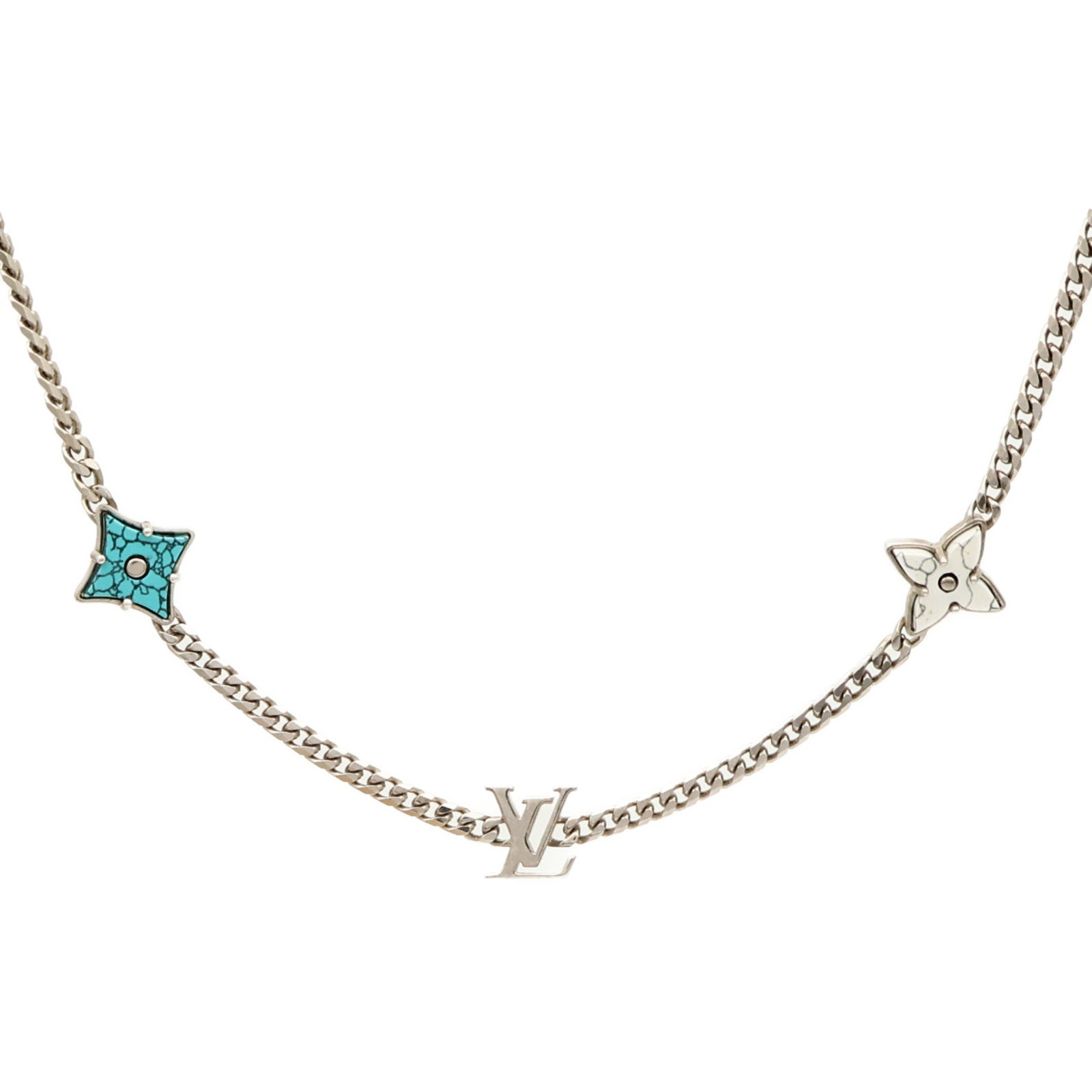 LOUIS VUITTON 金屬Collier Monogram Sunrise項鍊