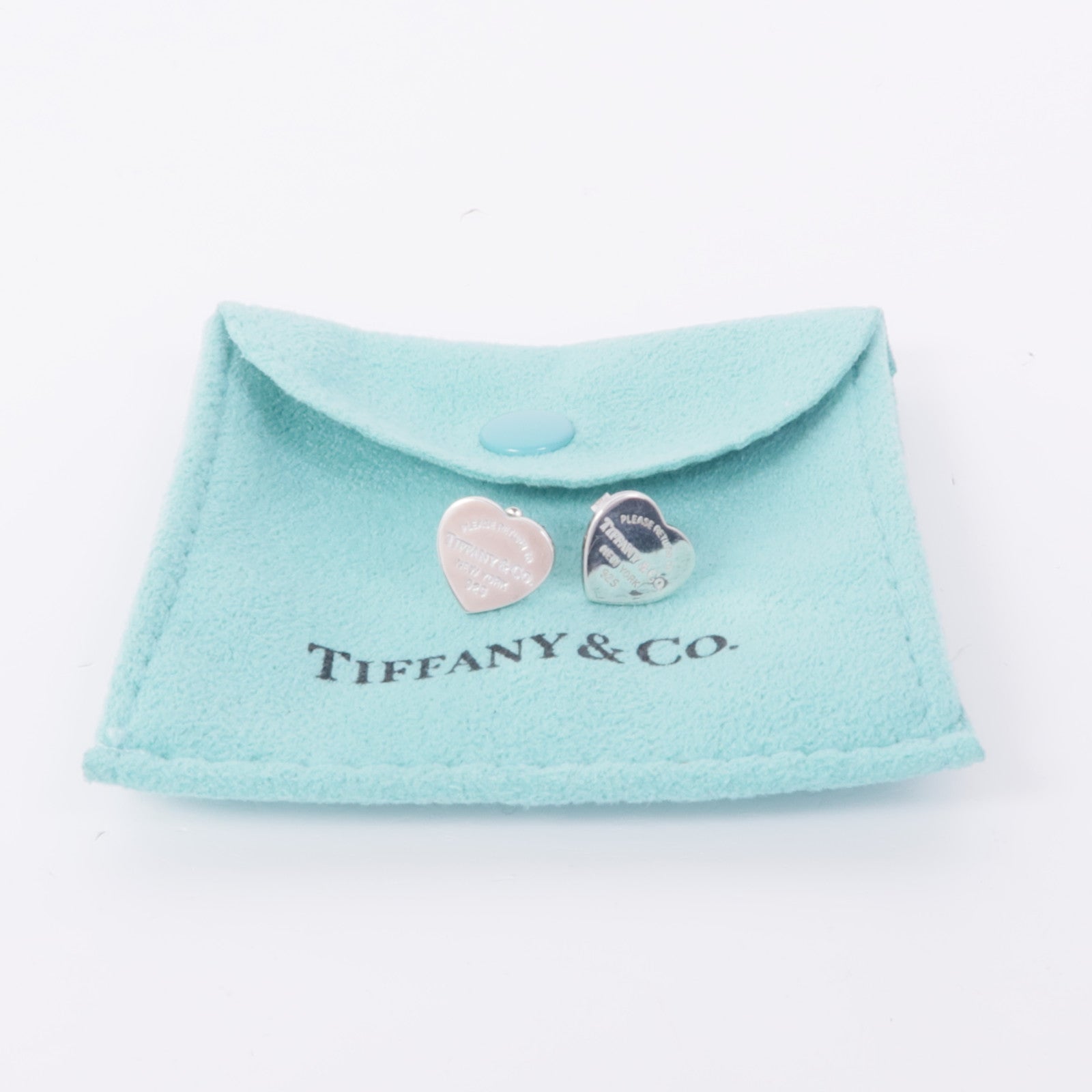 TIFFANY＆CO 925純銀Return To Tiffany Earrings耳環