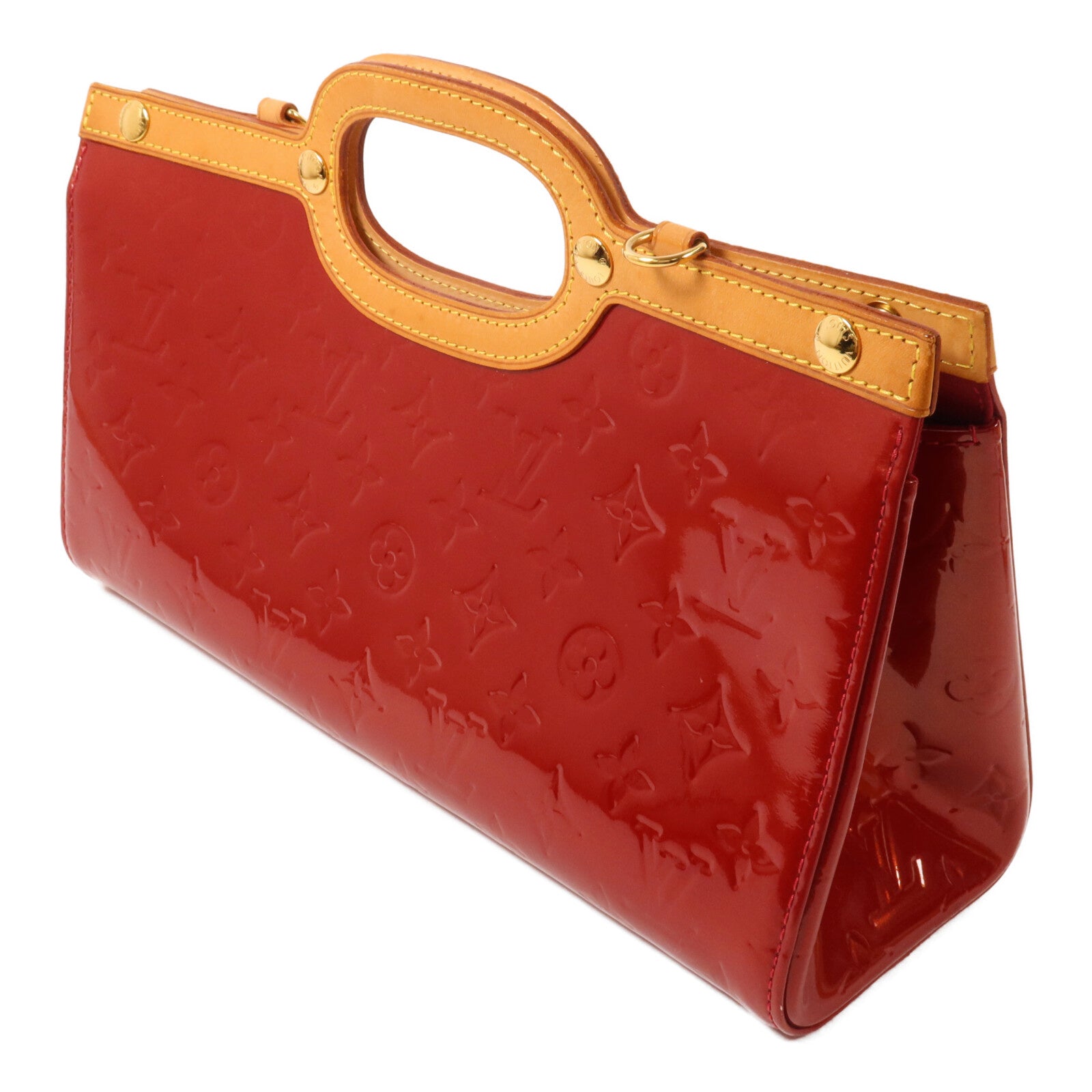 LOUIS VUITTON Monogram Vernis Roxbury Drive手挽肩背兩用袋