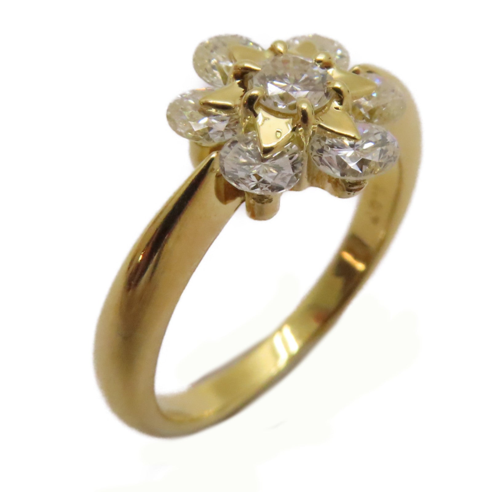 JEWELRY 【激減優惠】18K黃金Diamond Ring 1.07ct鑽石戒指US#5.75