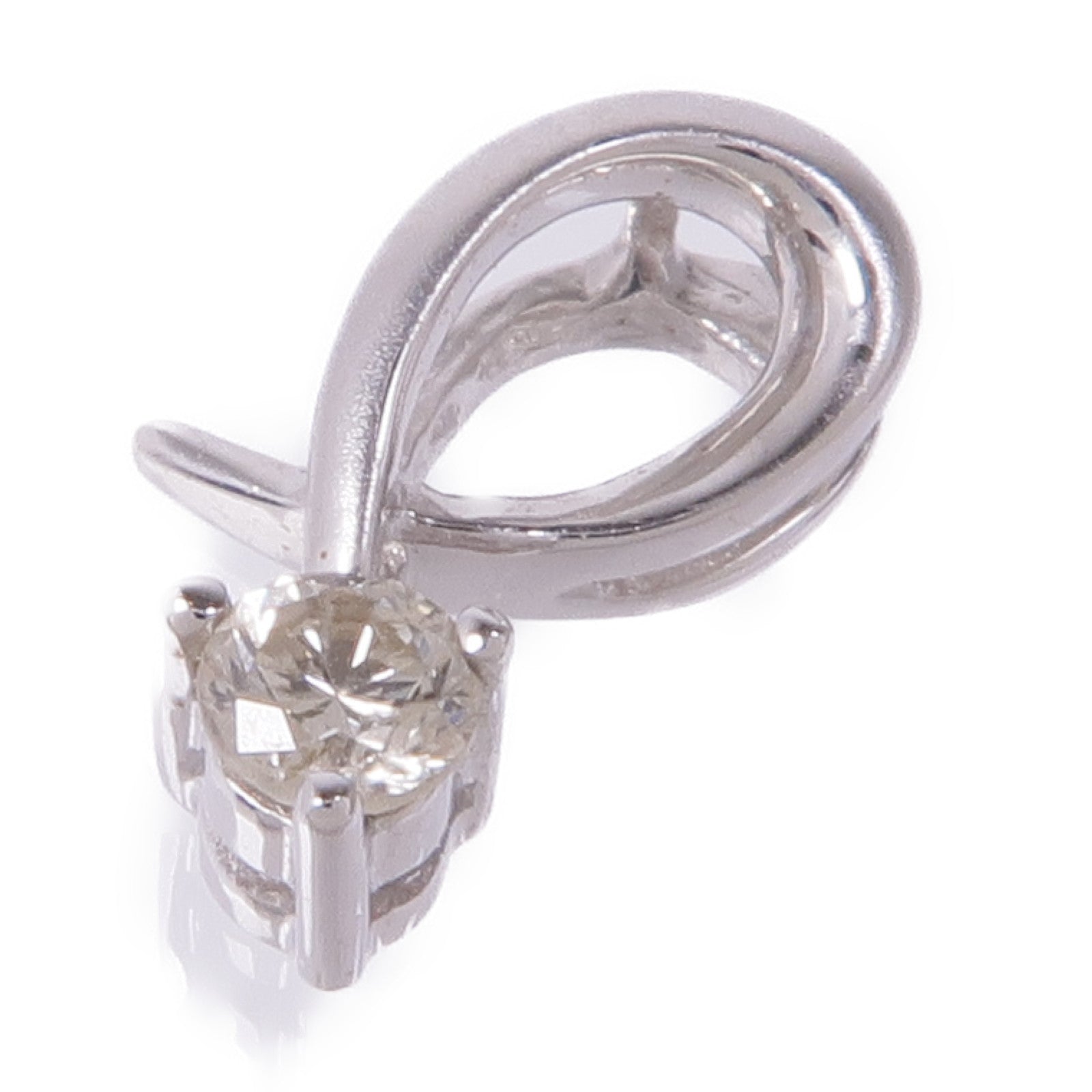 JEWELRY Diamond Pendant Top 18K White Gold