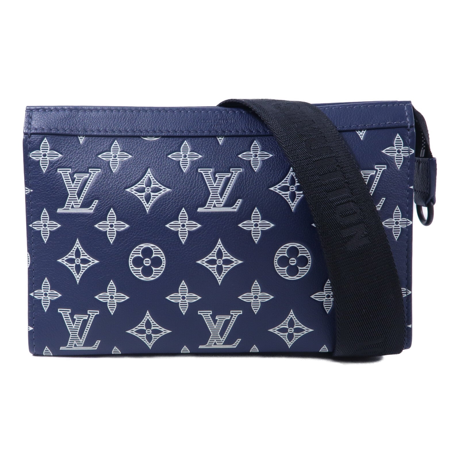LOUIS VUITTON Monogram Shadow Gaston Wearable Wallet肩背袋