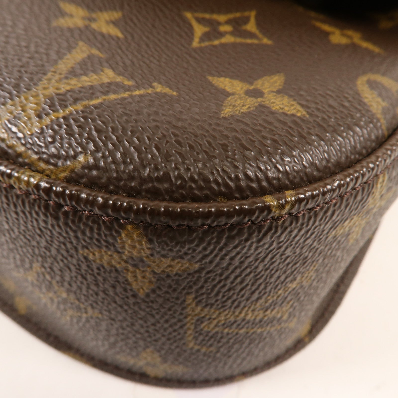 LOUIS VUITTON Monogram Saint Cloud GM金扣肩背袋
