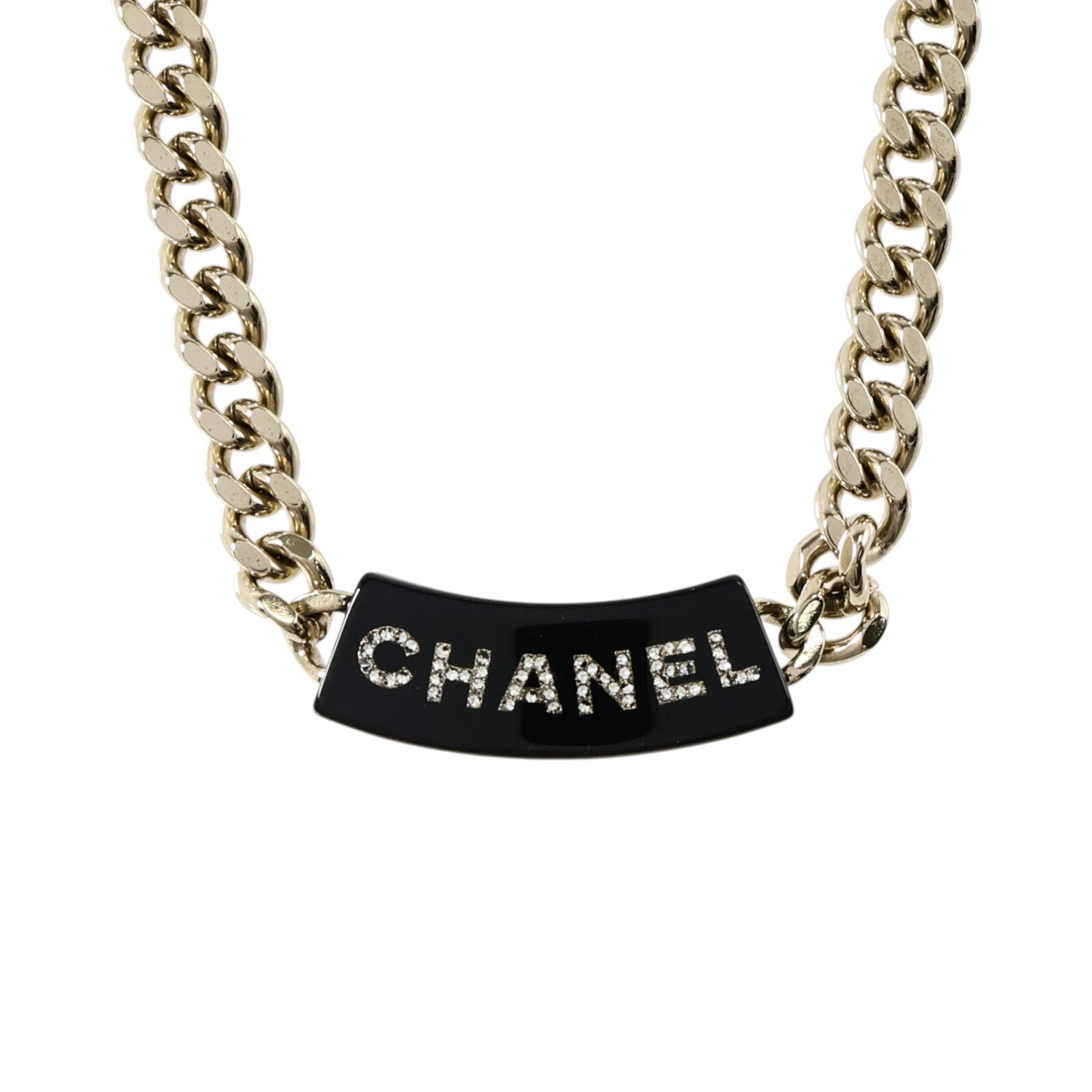 CHANEL 金屬/PVC Choker Necklace項鏈