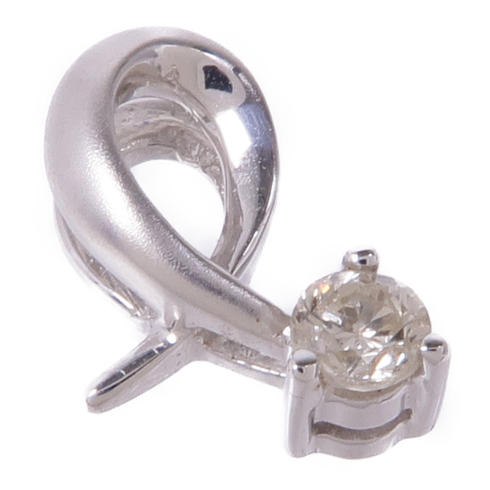 JEWELRY Diamond Pendant Top 18K White Gold