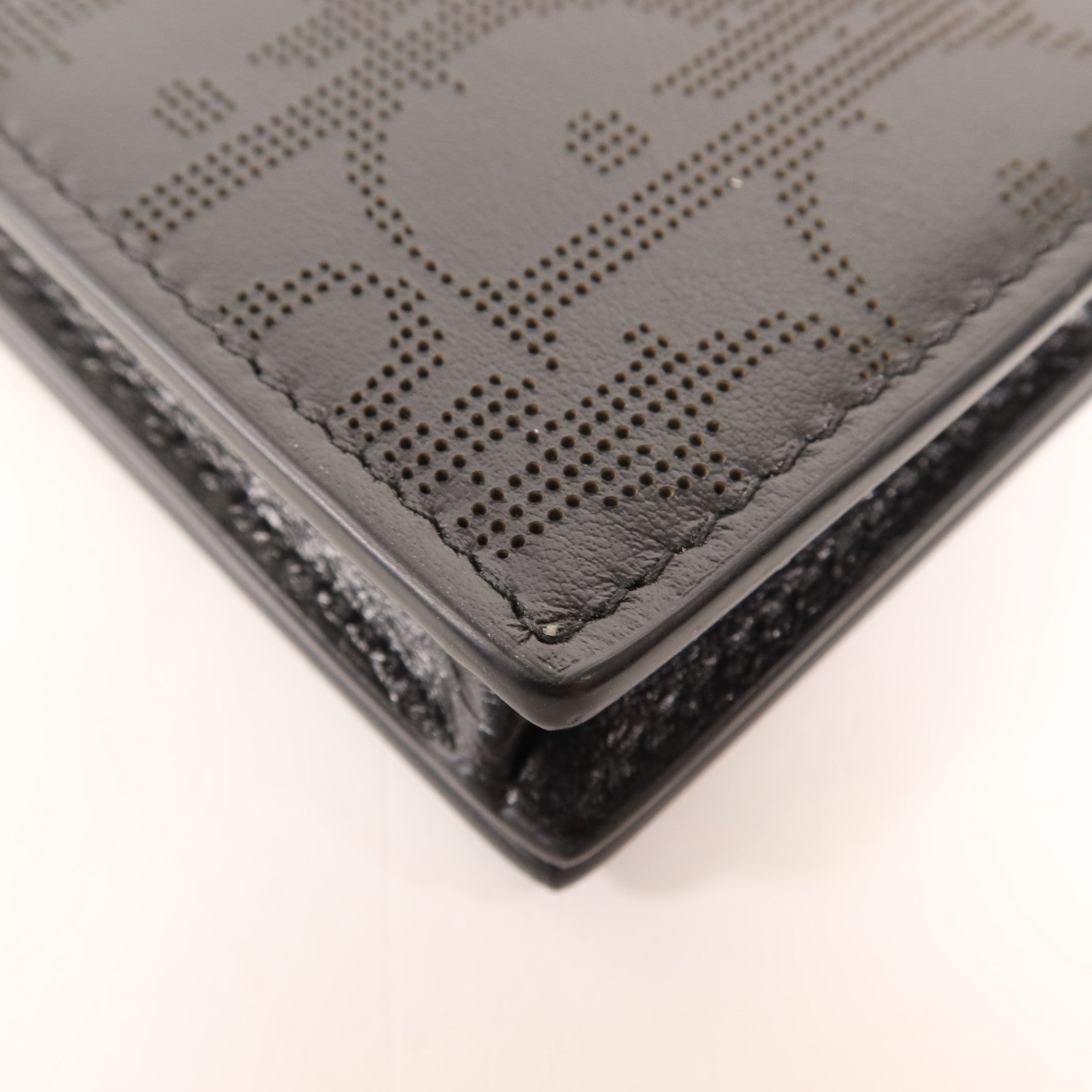 Dior 牛皮皮革Card Case銀扣卡片套