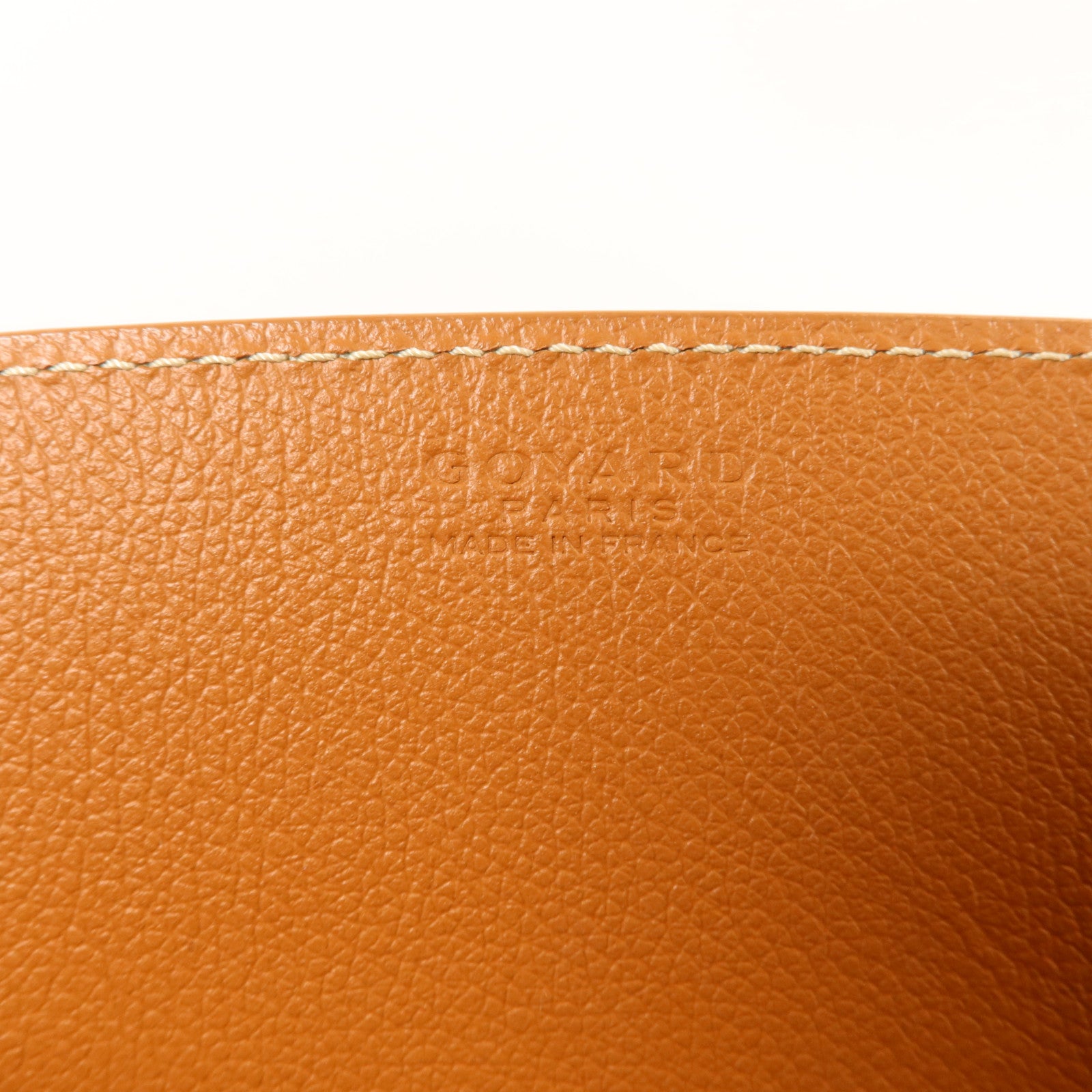 GOYARD 牛皮皮革/塗層帆布Rouette Structure PM鏈帶肩背袋