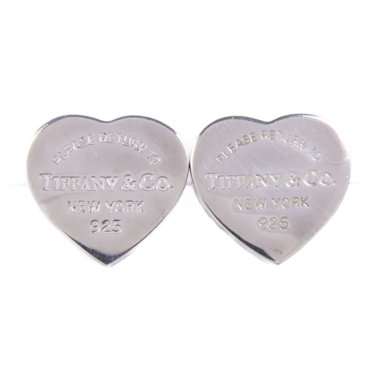 TIFFANY＆CO 925純銀Return To Tiffany Earrings耳環