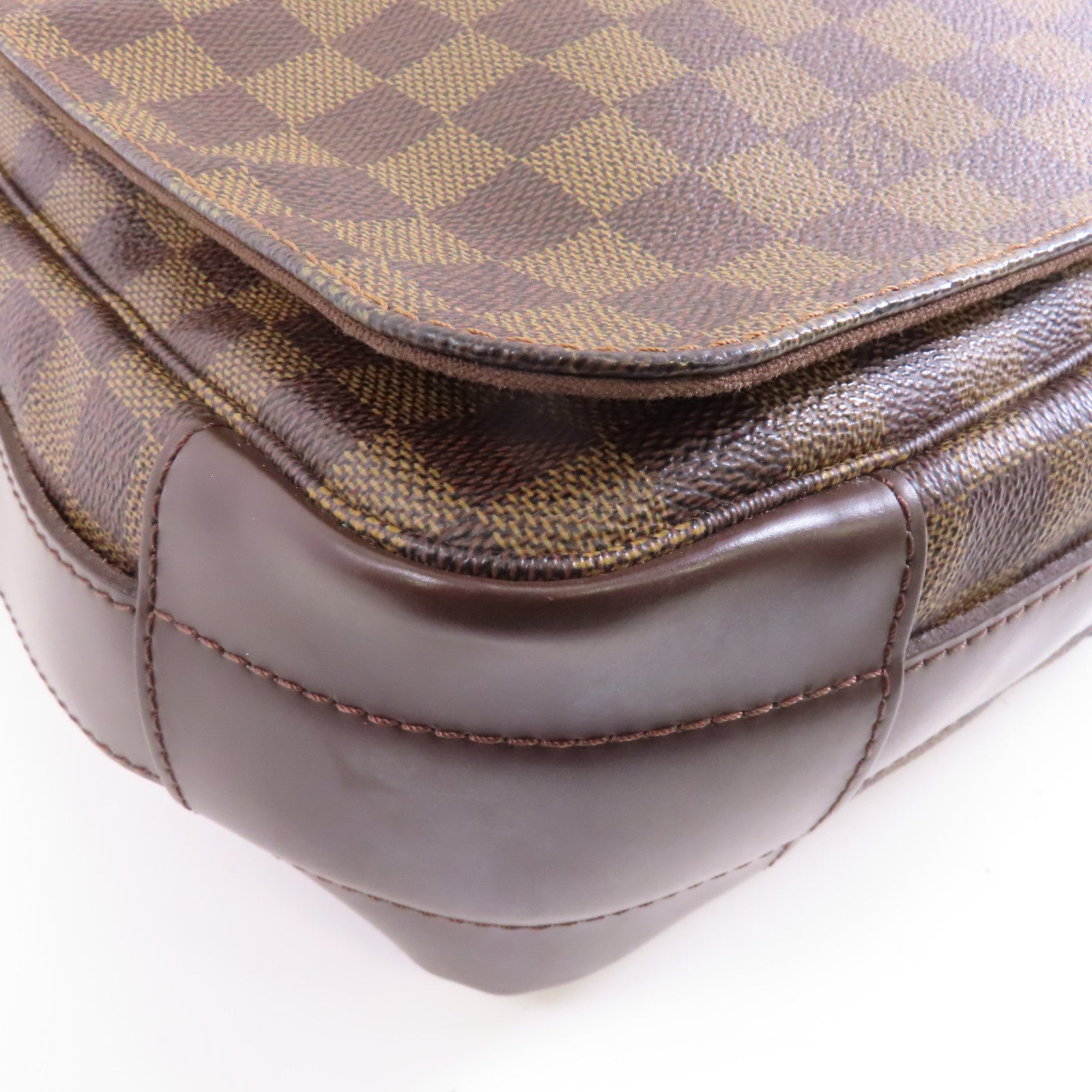 LOUIS VUITTON (PRICE DOWN) LV GHW Bastille Shoulder Bag N45258 Damier Ebene Brown