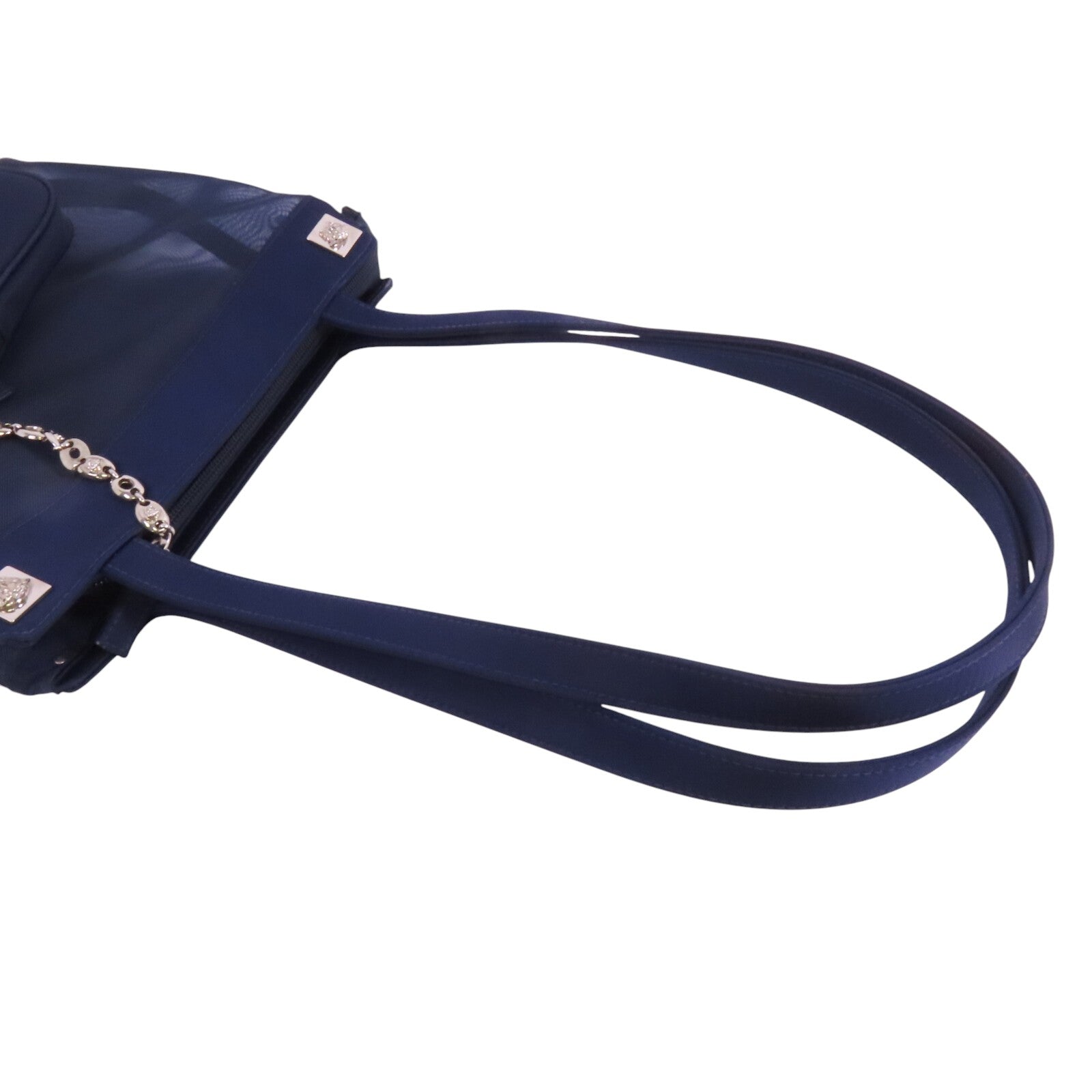 VERSACE 【激減優惠】尼龍Shoulder Bag銀扣肩背袋
