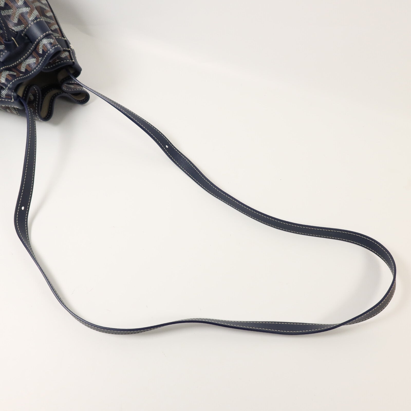 GOYARD 塗層帆布Petit Flot Bucket銀扣肩背袋