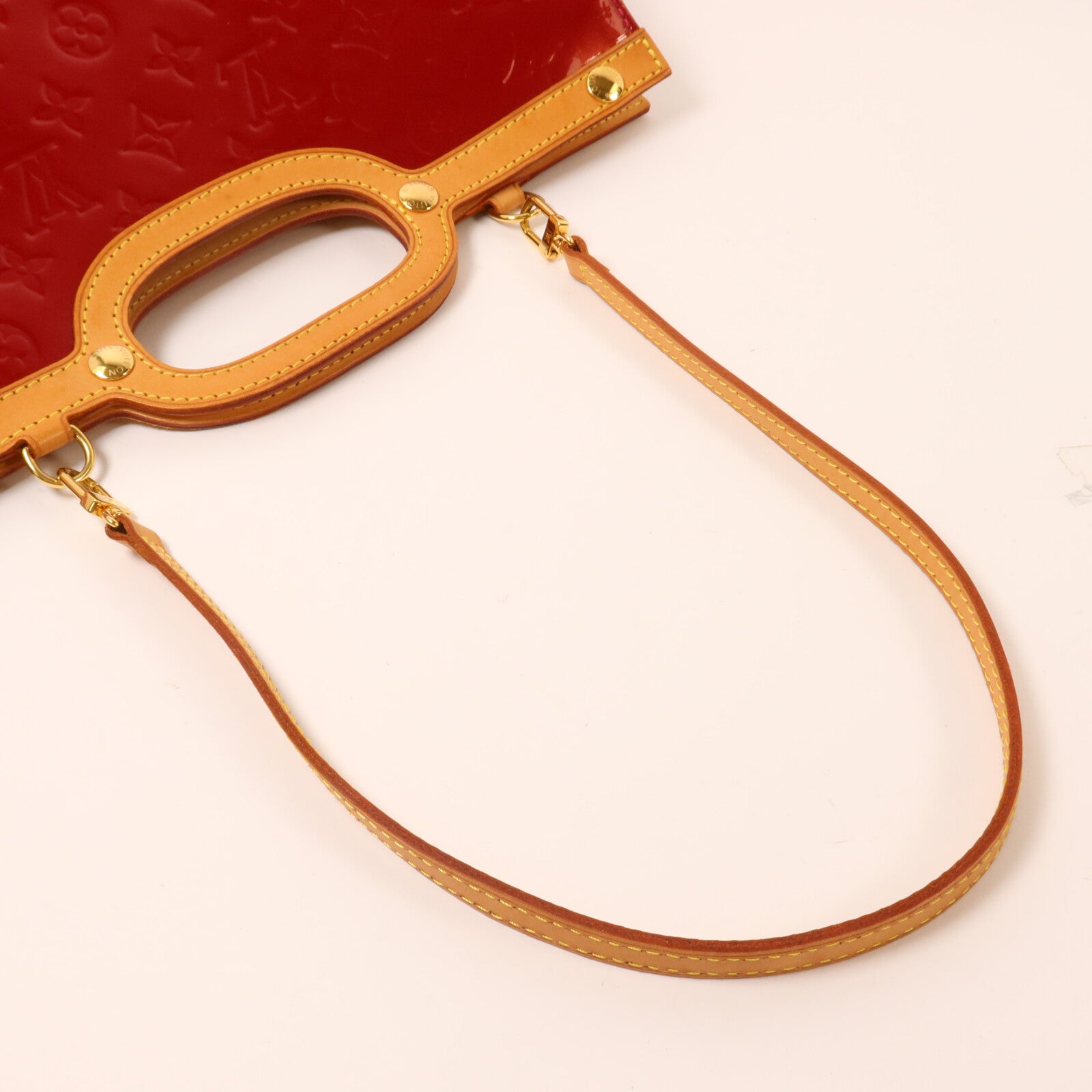 LOUIS VUITTON Monogram Vernis Roxbury Drive手挽肩背兩用袋