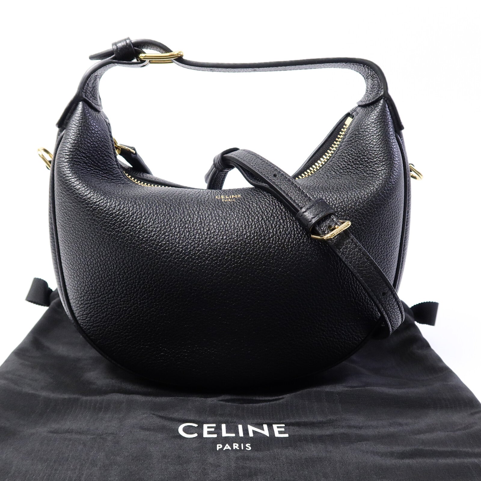 CELINE 【激減優惠】牛皮皮革Teen Celine Lulu手挽肩背兩用袋