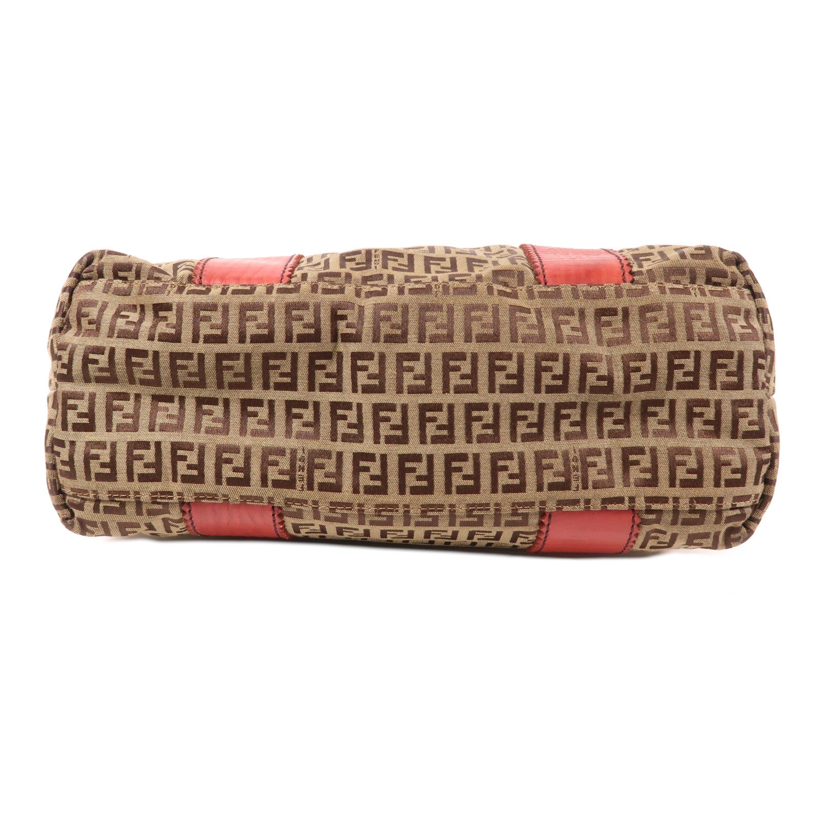 FENDI 帆布Shoulder Bag金扣肩背袋