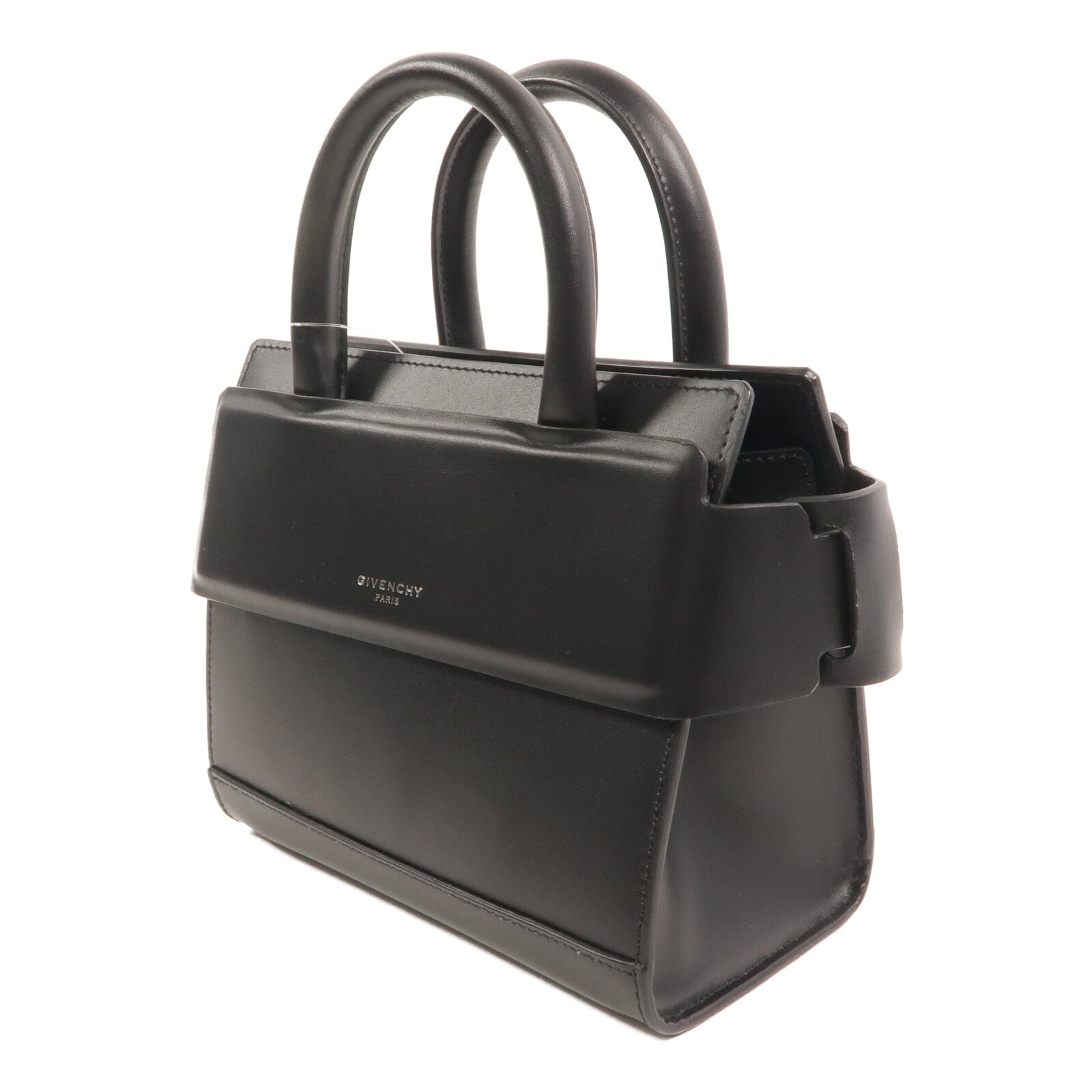 GIVENCHY 牛皮皮革Mini Horizon手挽肩背兩用袋
