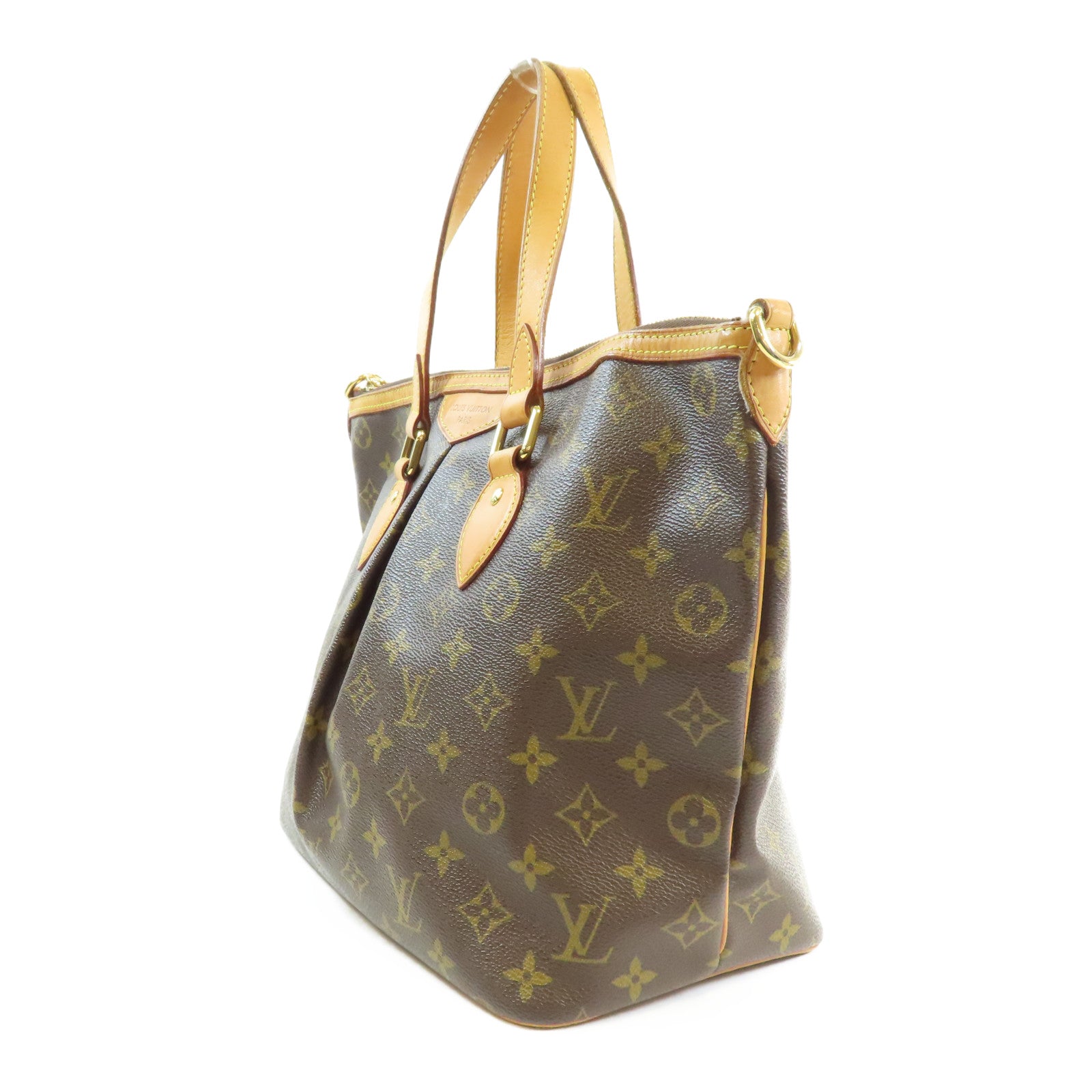 LOUIS VUITTON Monogram Palermo PM金扣手挽肩背兩用袋