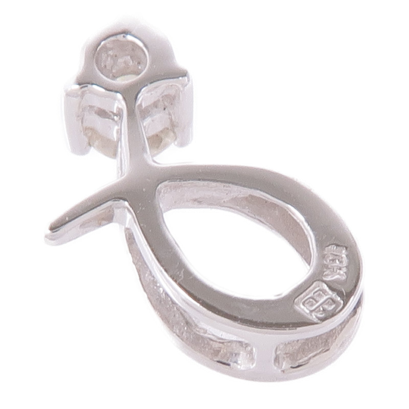 JEWELRY Diamond Pendant Top 18K White Gold