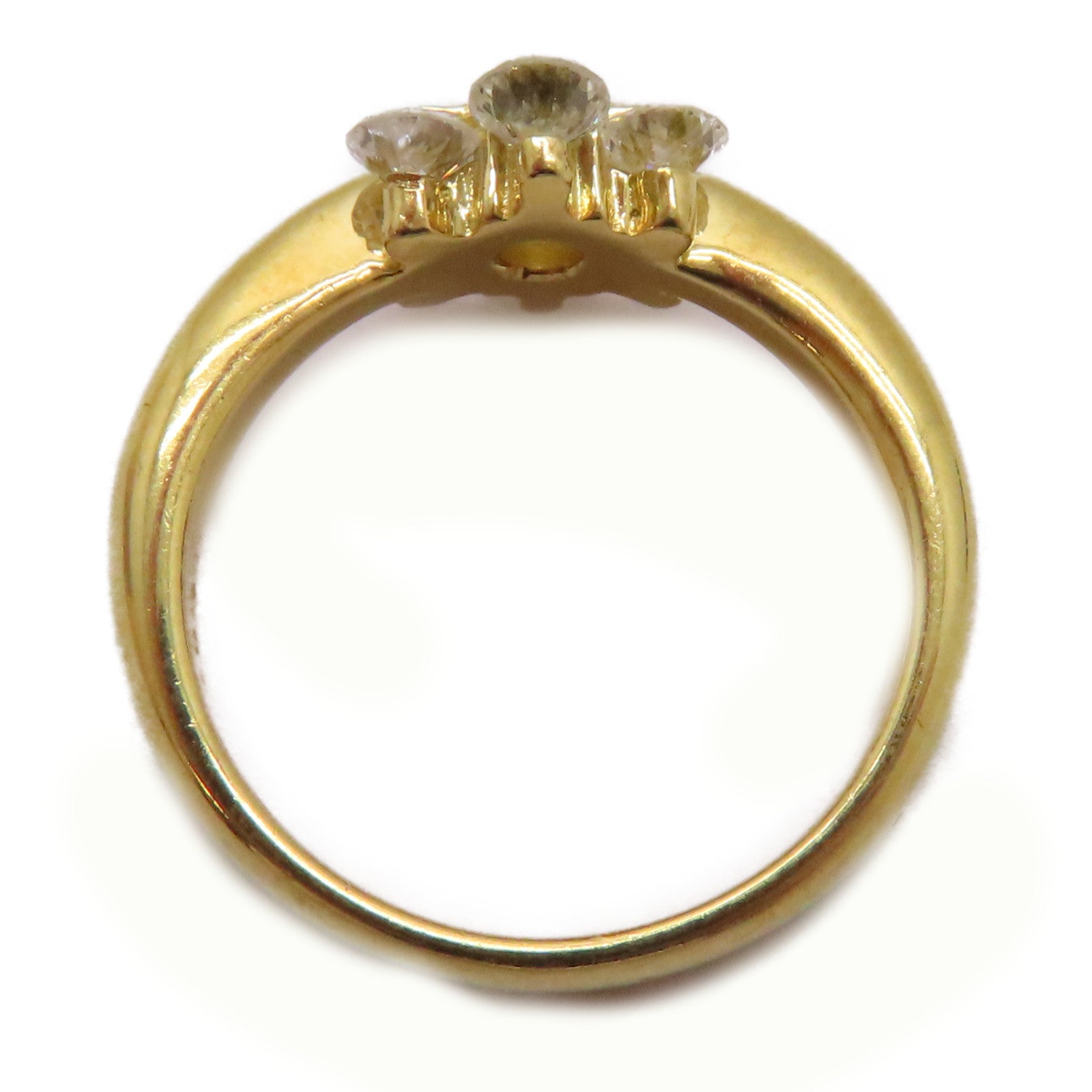 JEWELRY 【激減優惠】18K黃金Diamond Ring 1.07ct鑽石戒指US#5.75