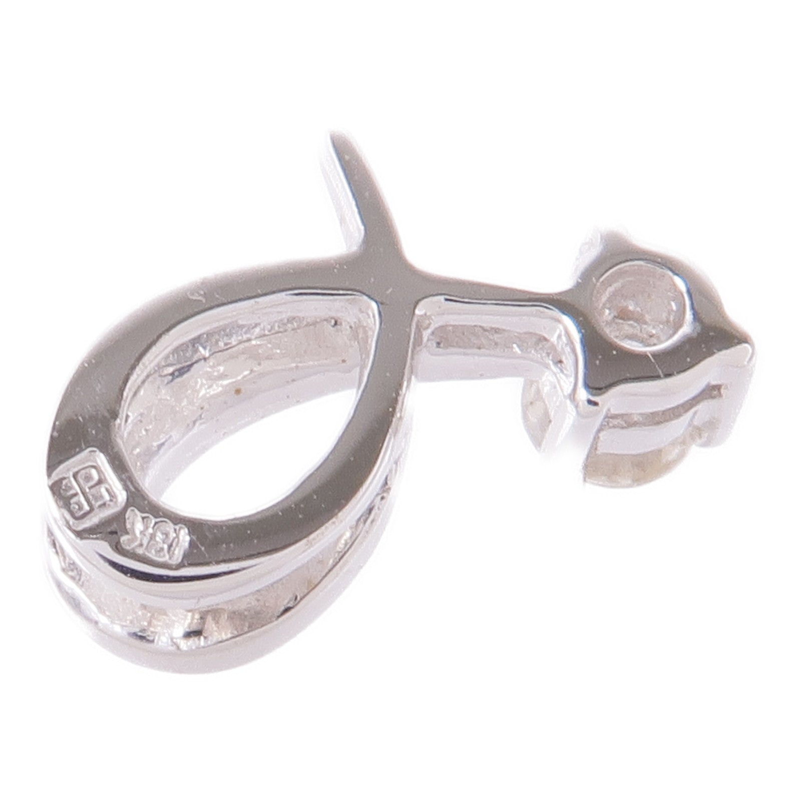 JEWELRY Diamond Pendant Top 18K White Gold