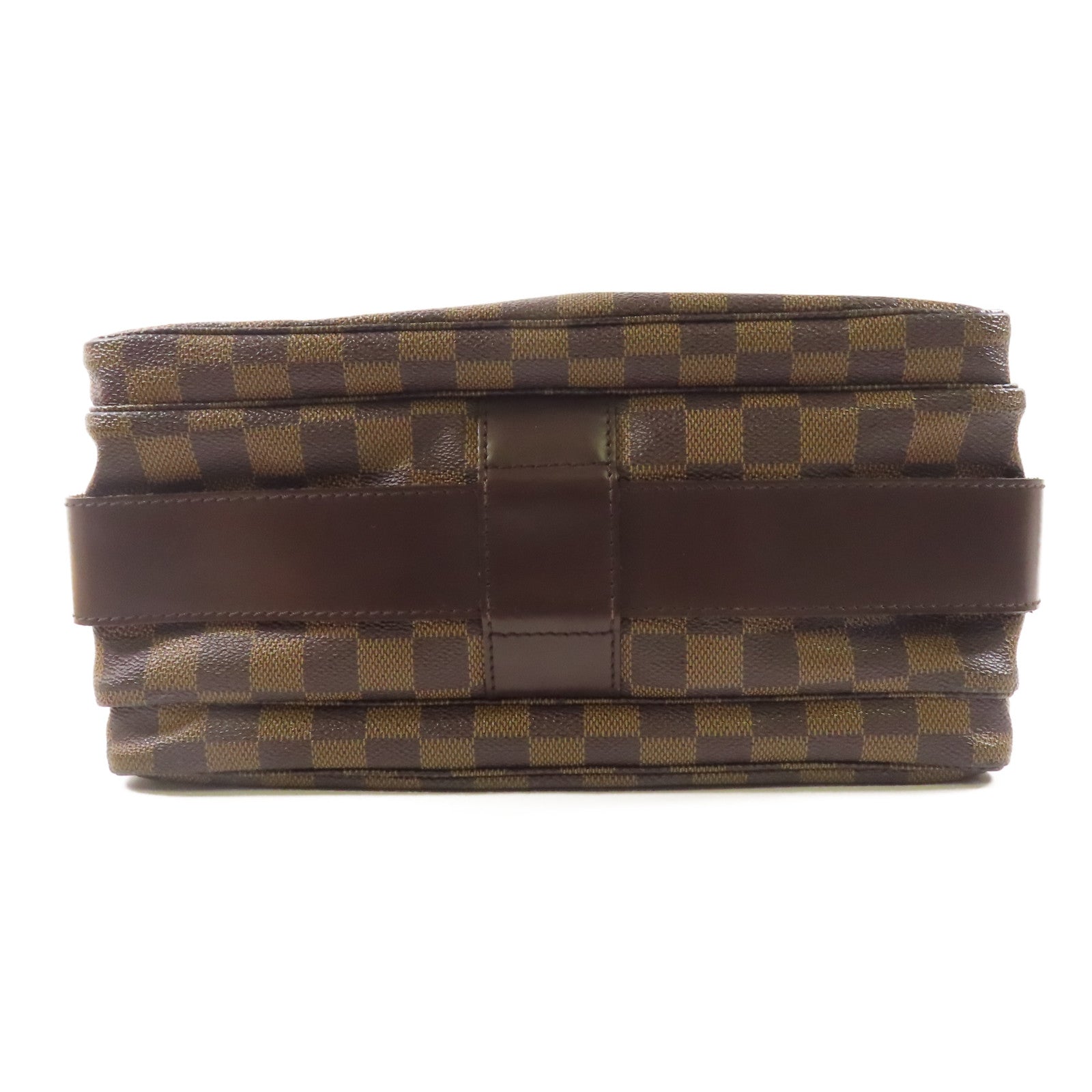 LOUIS VUITTON LV GHW Naviglio Shoulder Messenger Bag N45255 Damier Brown