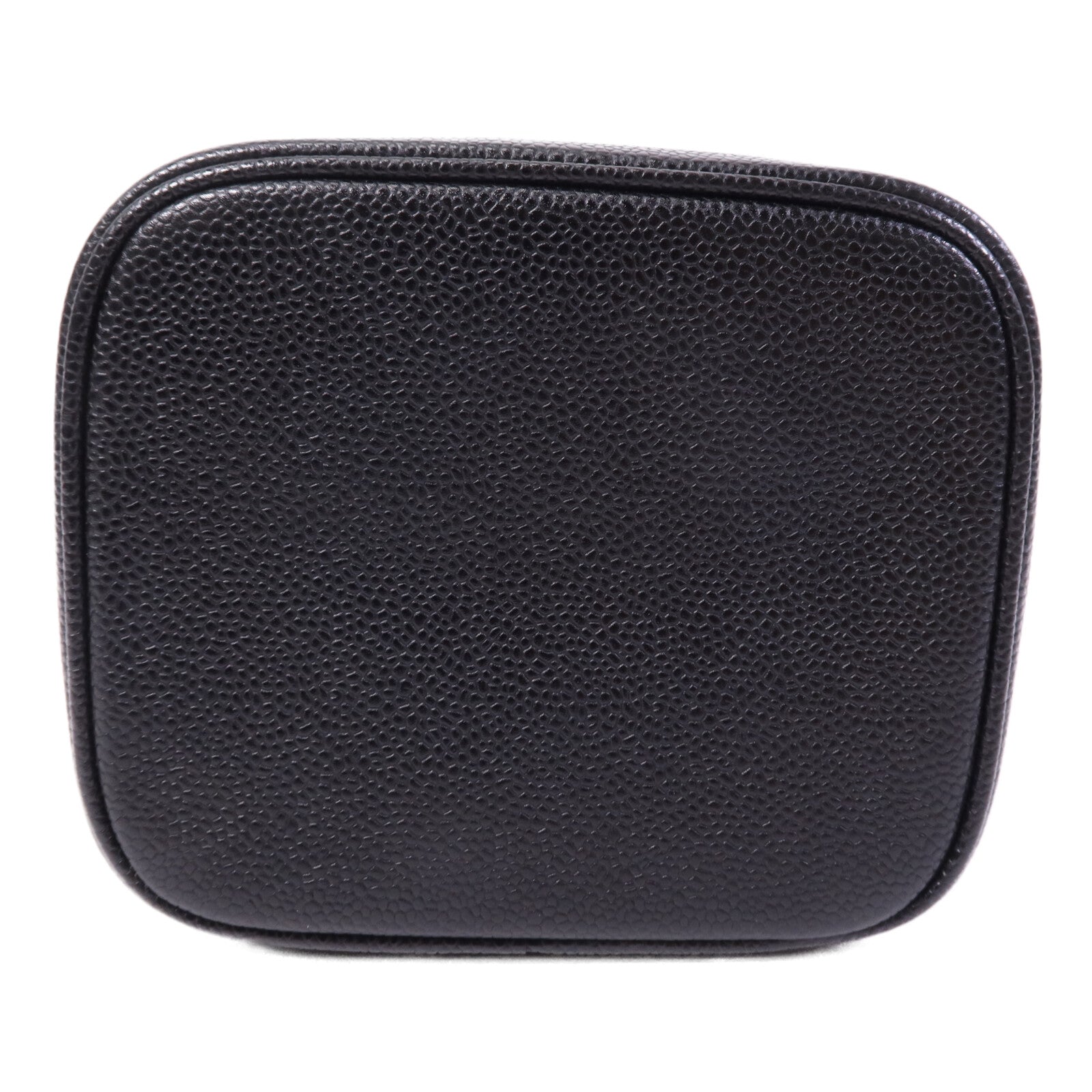 CHANEL 牛皮皮革Vintage Vanity Case金扣手挽袋