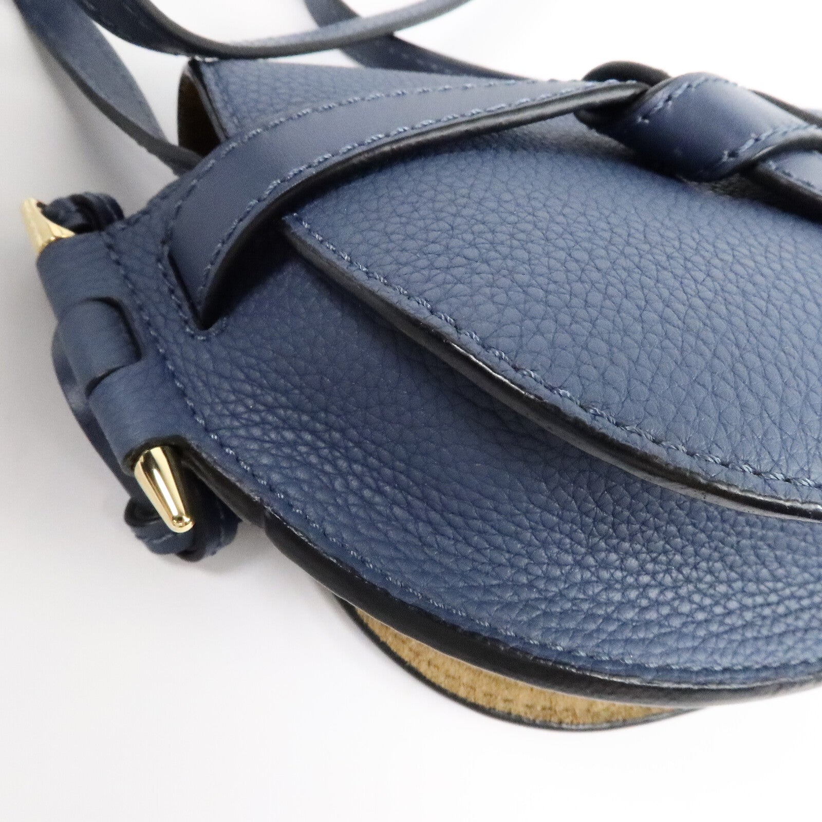 LOEWE 牛皮皮革Mini Gate肩背袋