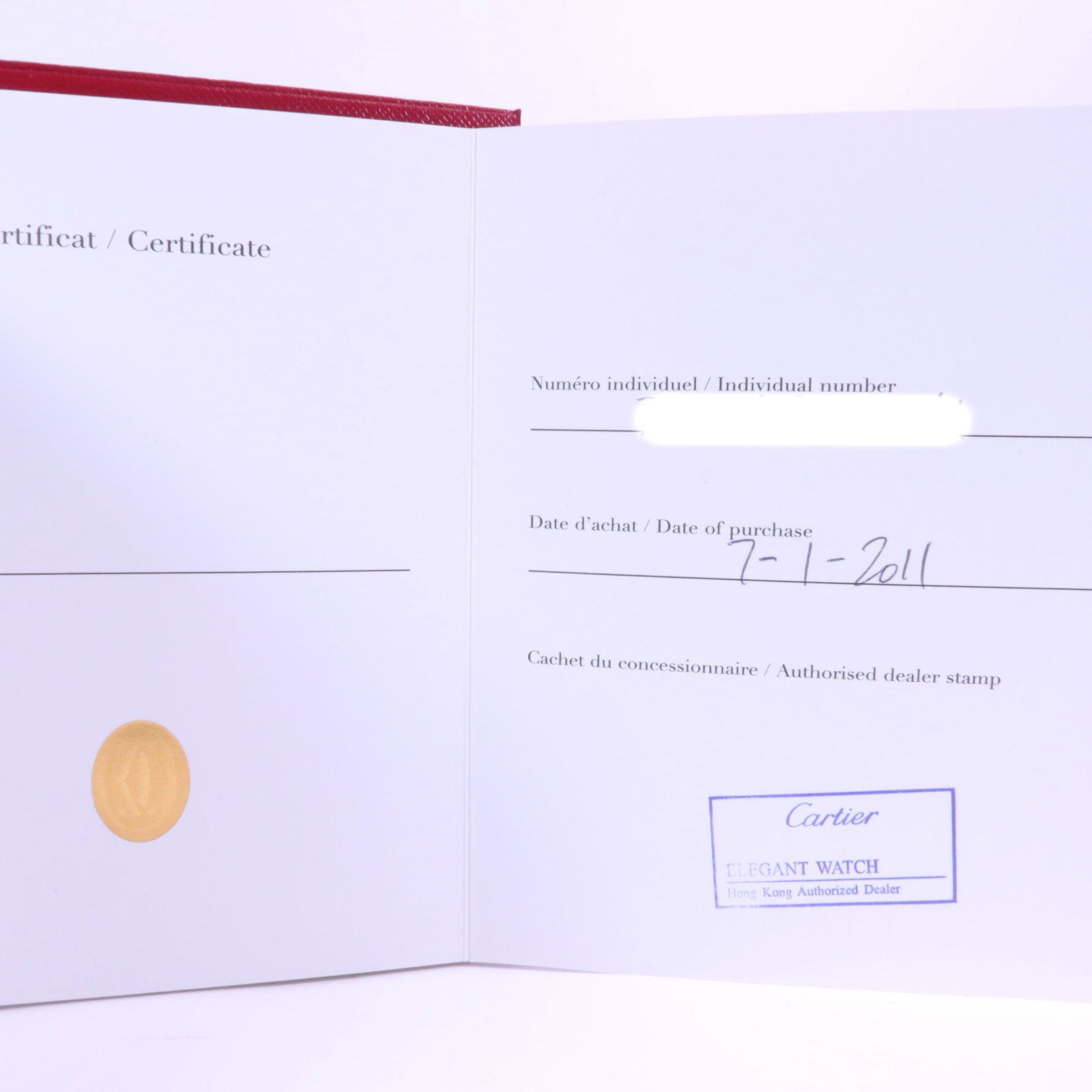 CARTIER Ballon Bleu W6901224