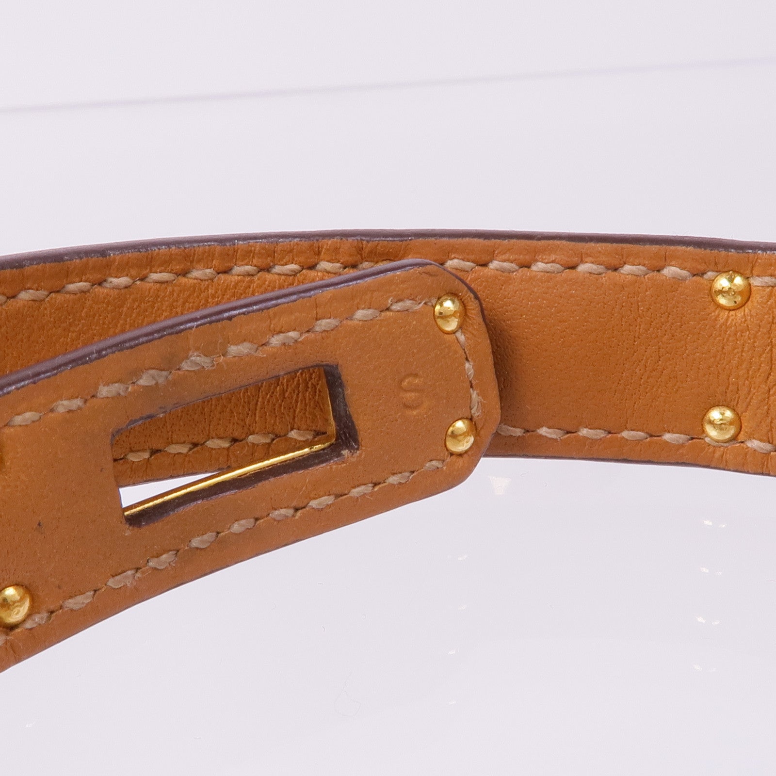 HERMES 【激減優惠】Epsom皮革Kelly Double Tour Bracelet手鏈