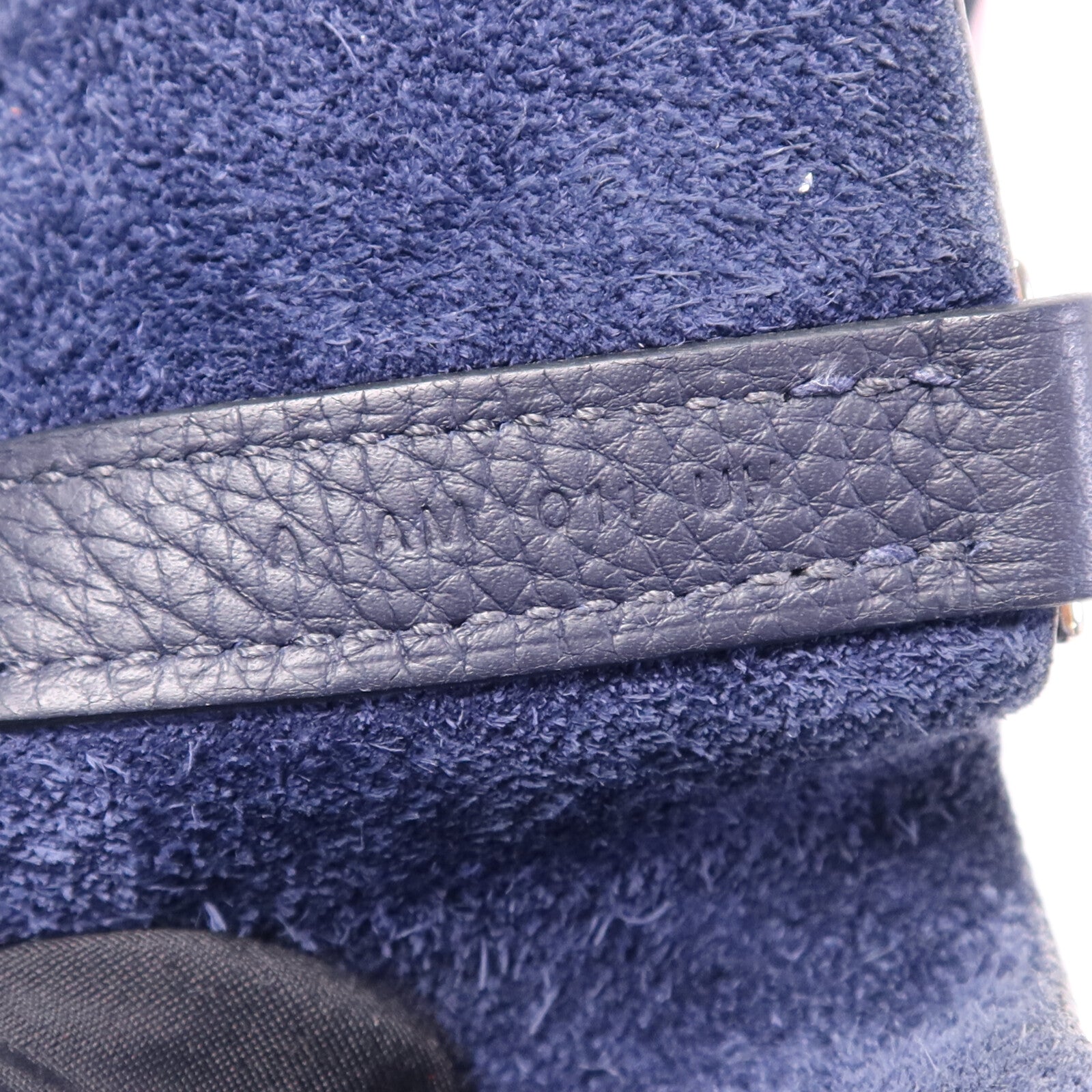 HERMES 【激減優惠】Togo皮革Picotin MM銀扣手挽袋Bleu Nuit/Rose Pourpre