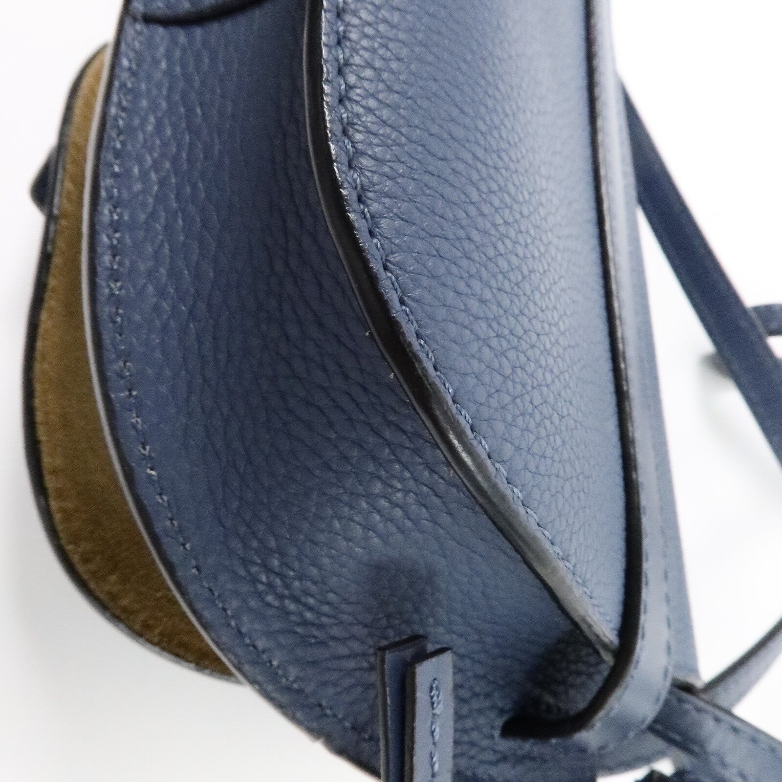 LOEWE 牛皮皮革Mini Gate肩背袋