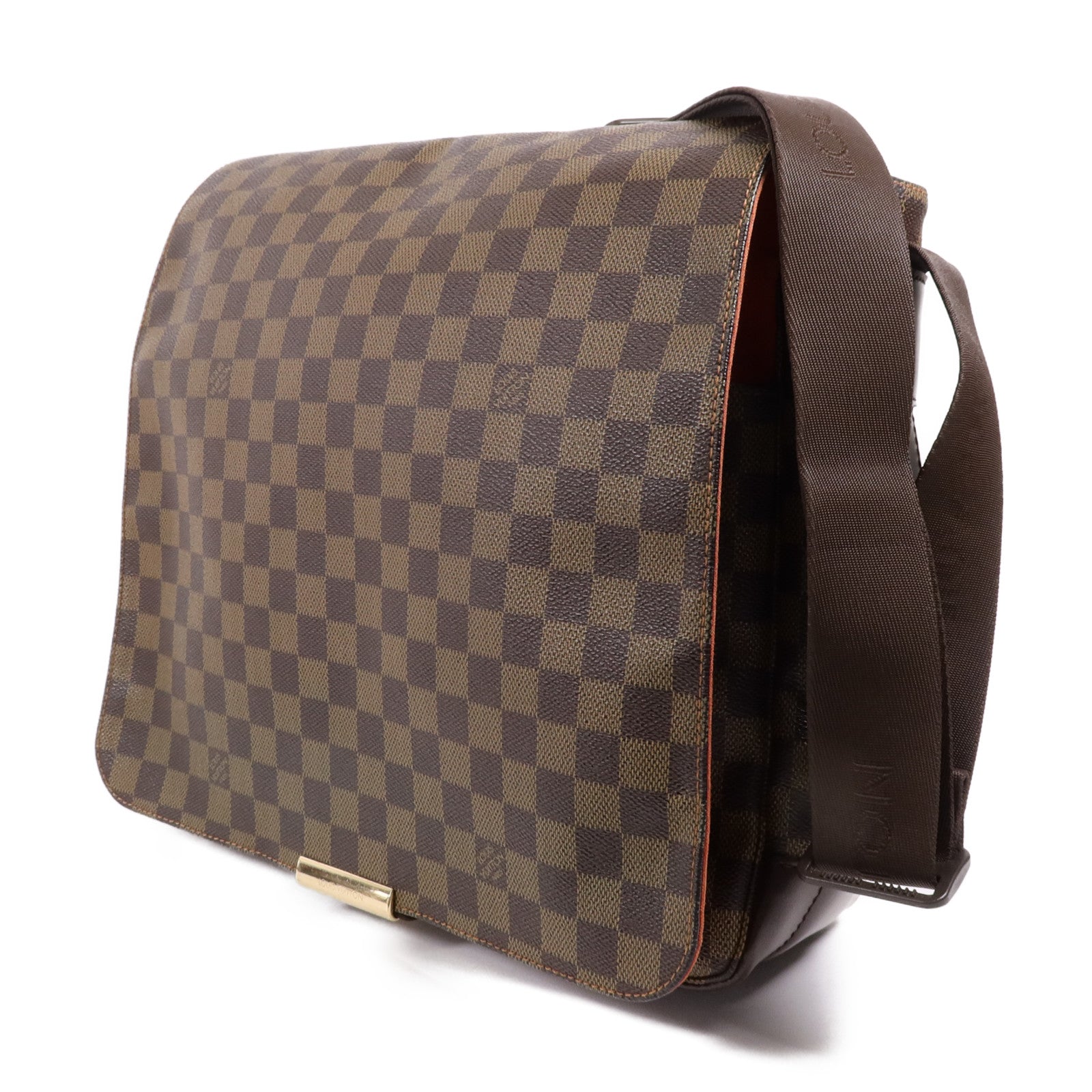 LOUIS VUITTON Damier Bastille金扣肩背袋