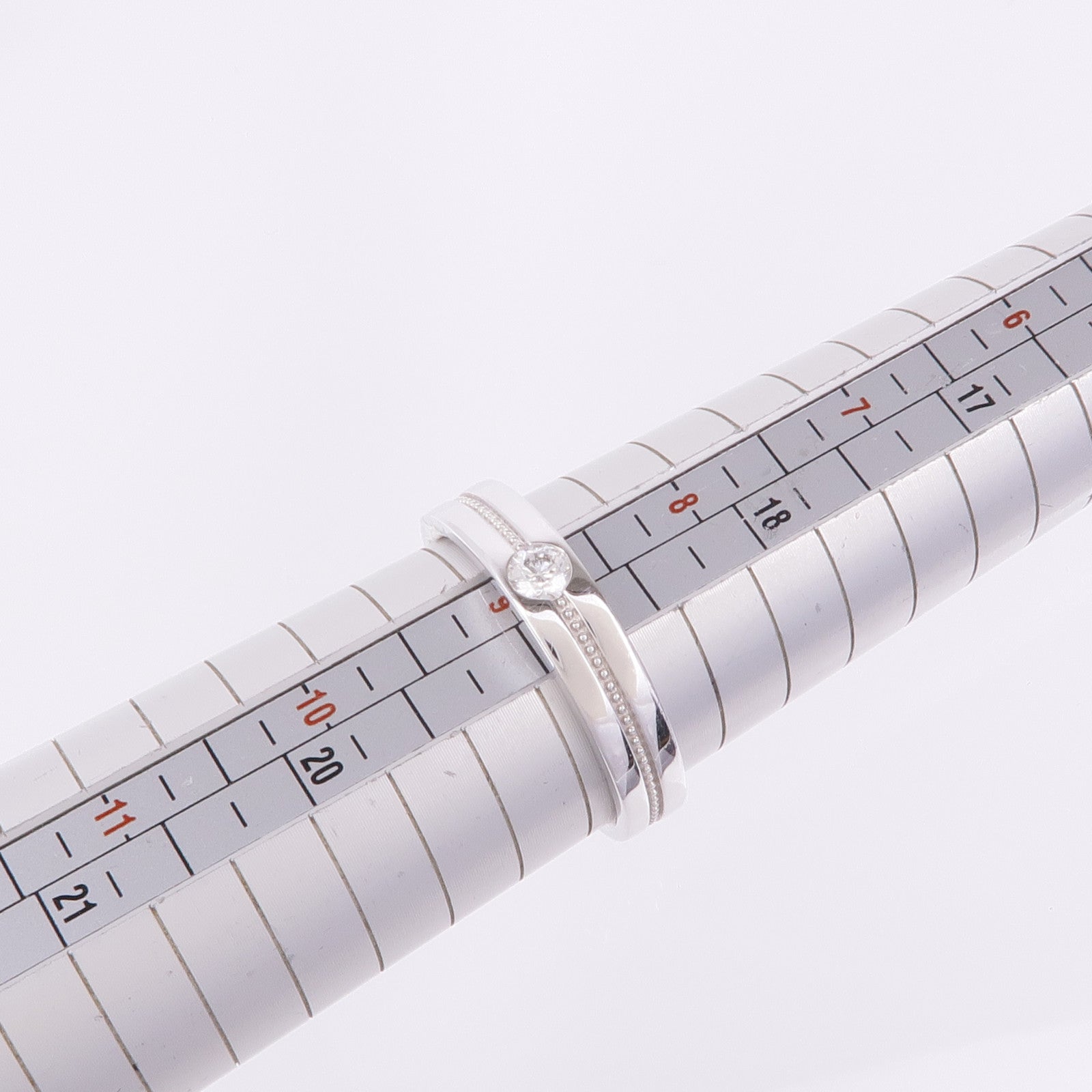 JEWELRY PT900鉑金Diamond Ring鑽石戒指US#8.75