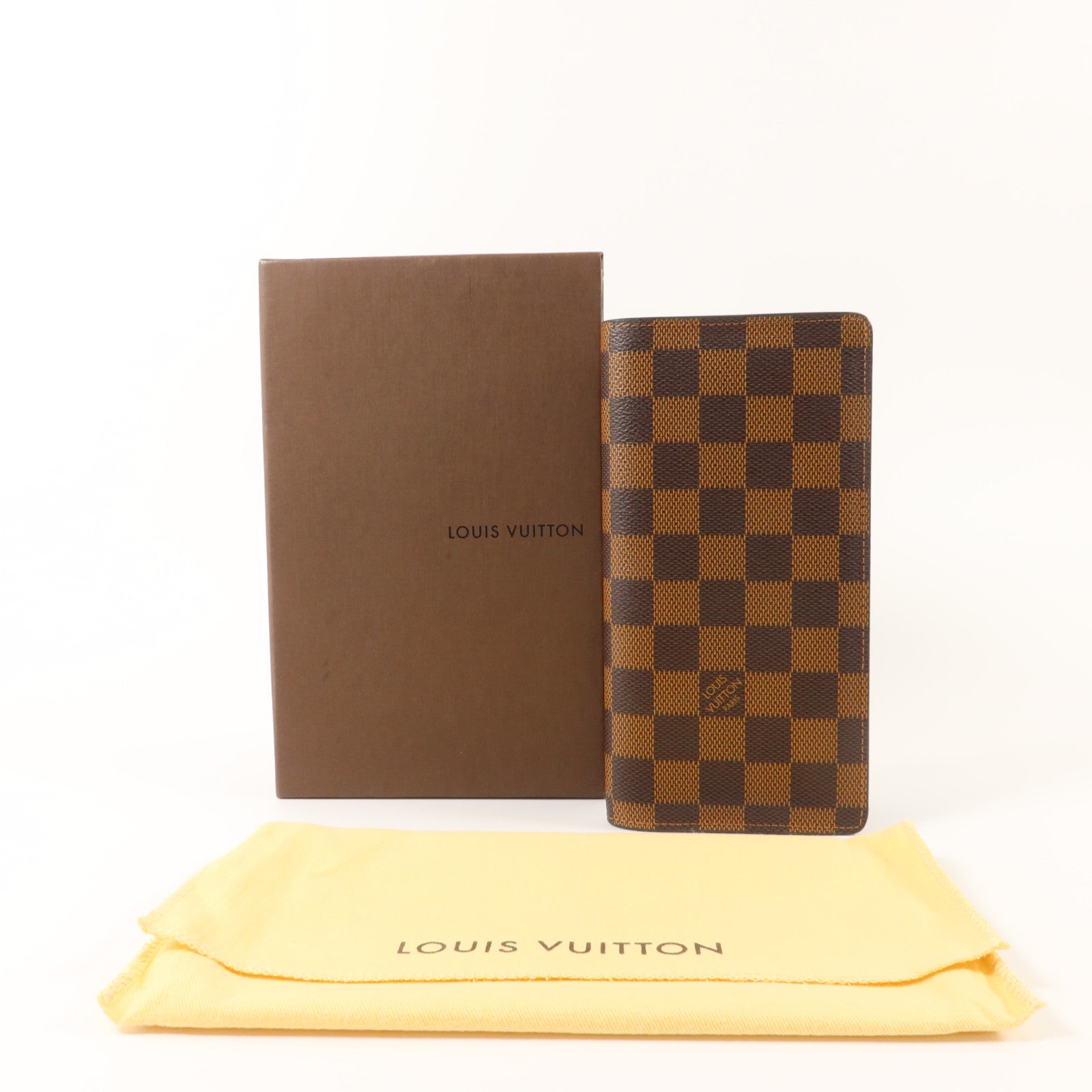 LOUIS VUITTON Damier Portefeuille Brazza Long Wallet長錢包