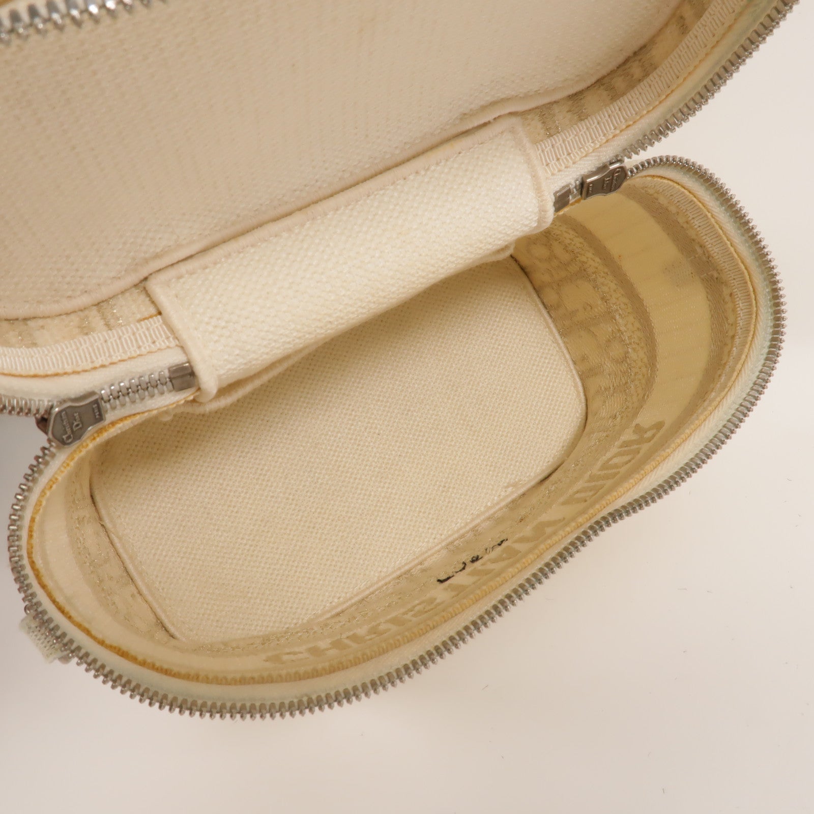 Dior 帆布Oblique Small Travel Vanity Case手挽肩背兩用袋