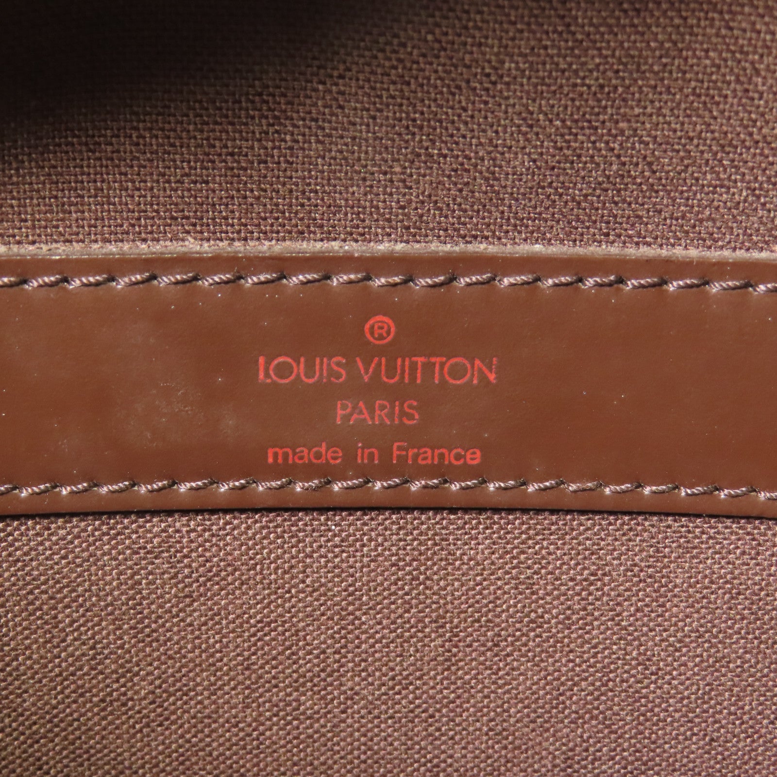 LOUIS VUITTON LV GHW Naviglio Shoulder Messenger Bag N45255 Damier Brown