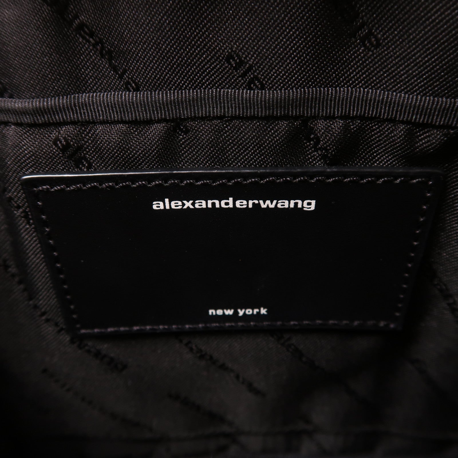 SELECTION 尼龍Shoulder Bag銀扣肩背袋黑色