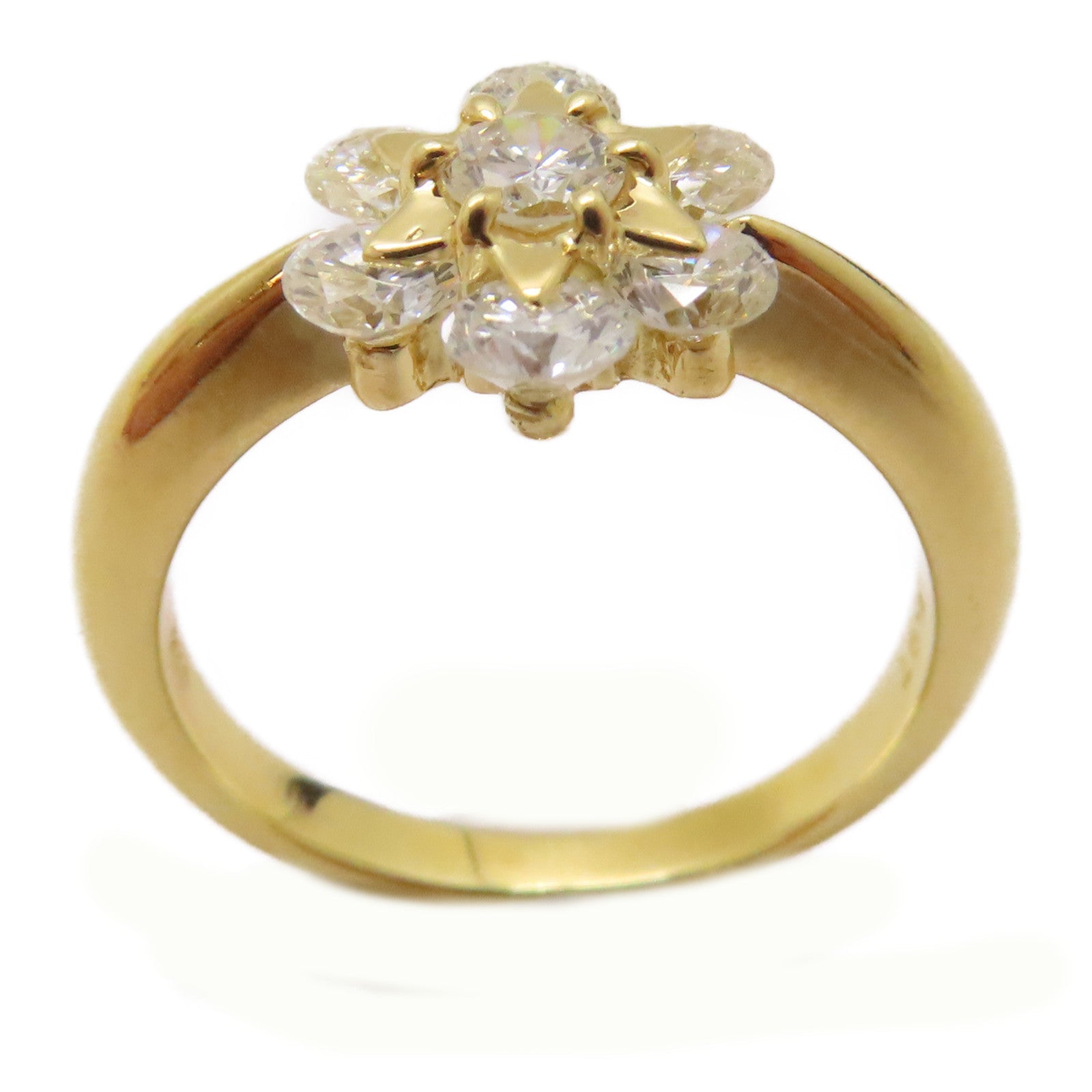 JEWELRY 【激減優惠】18K黃金Diamond Ring 1.07ct鑽石戒指US#5.75
