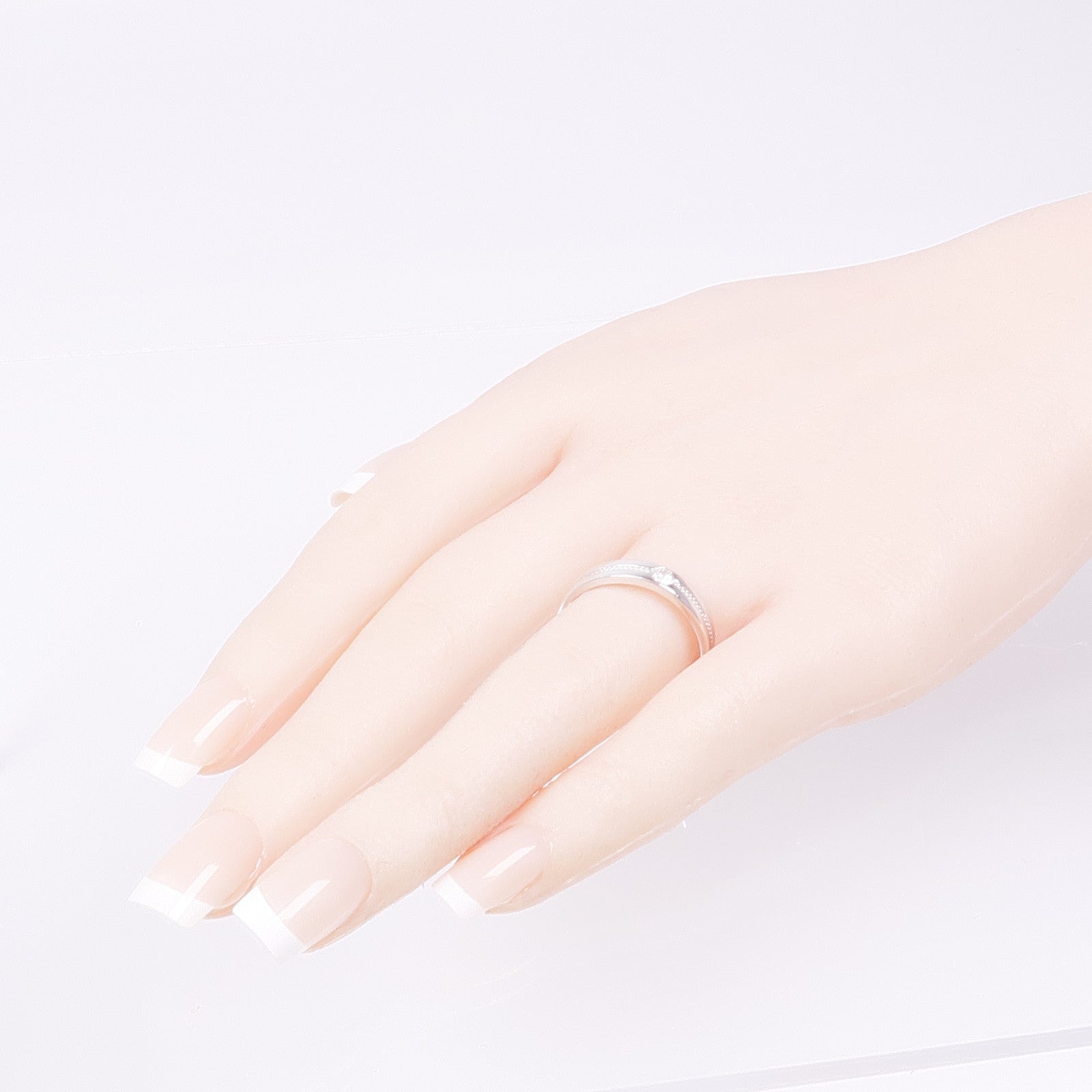 JEWELRY PT900鉑金Diamond Ring鑽石戒指US#8.75