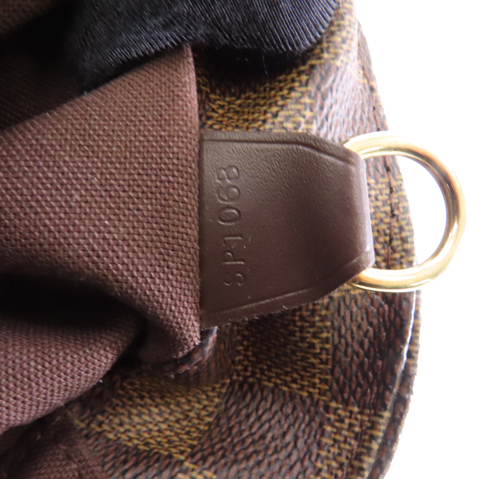 LOUIS VUITTON (PRICE DOWN) LV GHW Bastille Shoulder Bag N45258 Damier Ebene Brown