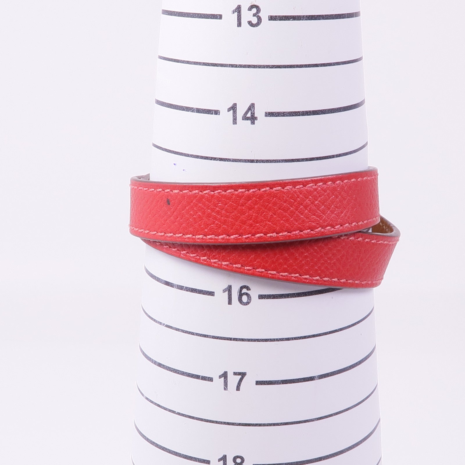 HERMES 【激減優惠】Epsom皮革Kelly Double Tour Bracelet手鏈