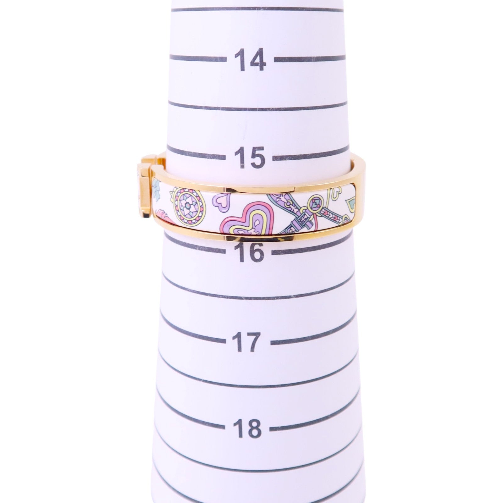 HERMES 金屬/琺瑯Clic H Bracelet金扣手鏈