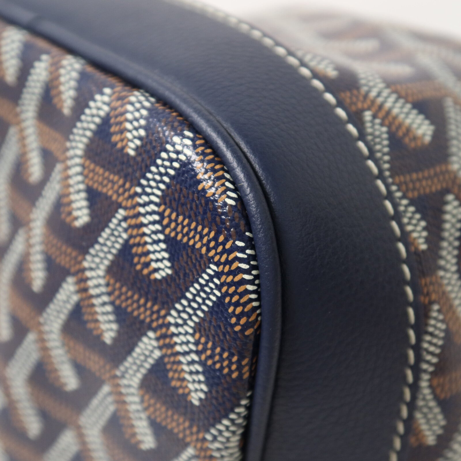 GOYARD 塗層帆布Petit Flot Bucket銀扣肩背袋