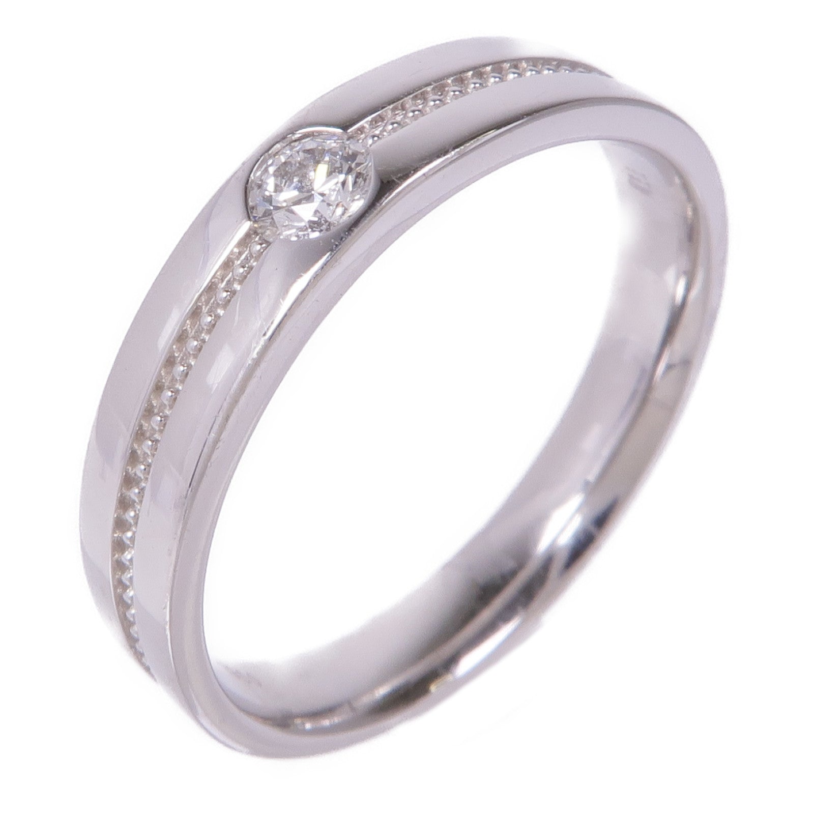 JEWELRY PT900鉑金Diamond Ring鑽石戒指US#8.75