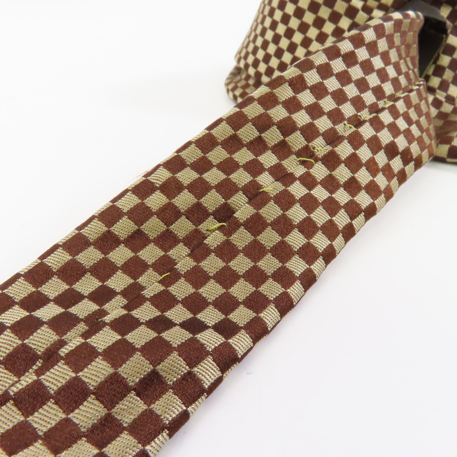 LOUIS VUITTON 絲質Necktie領帶啡色