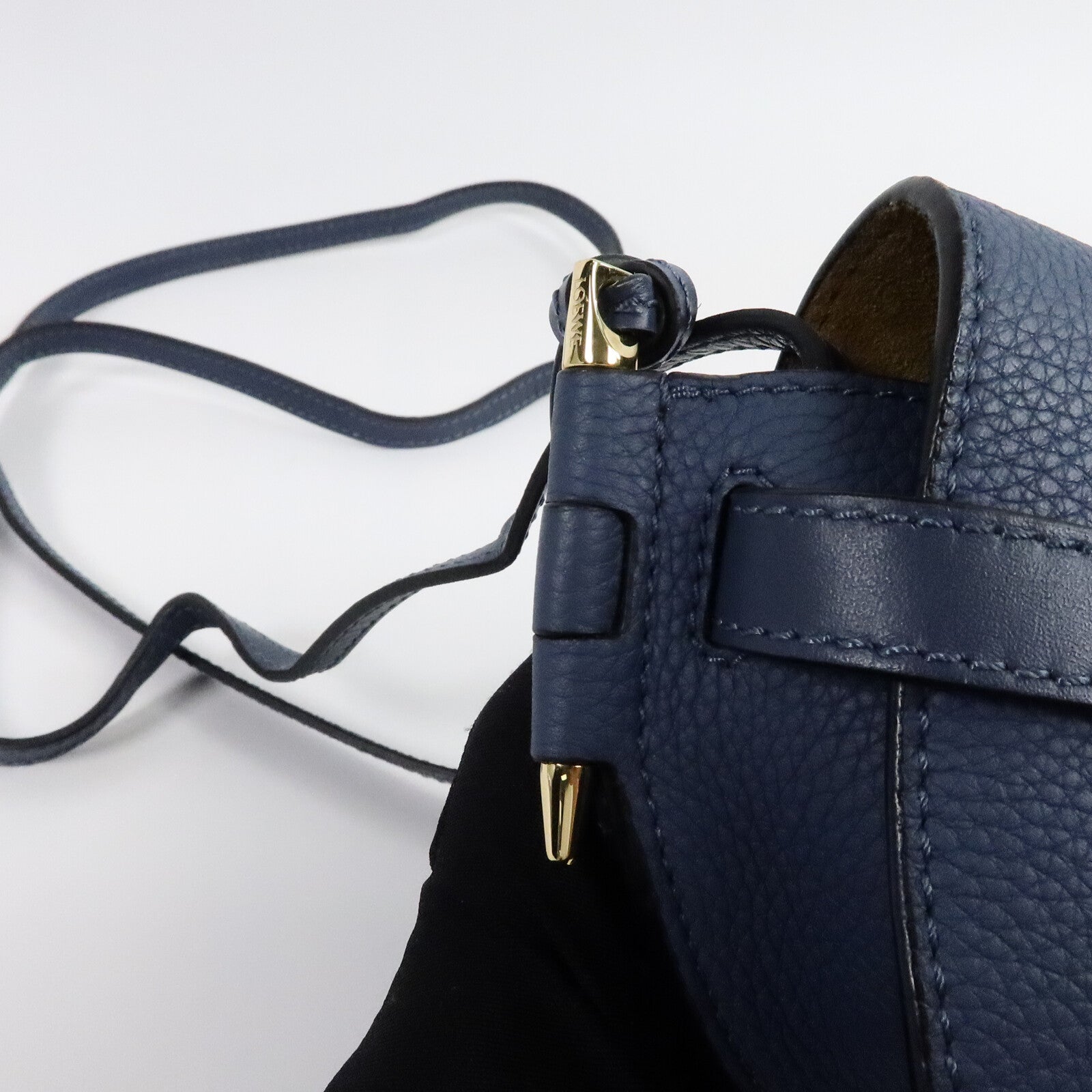 LOEWE 牛皮皮革Mini Gate肩背袋