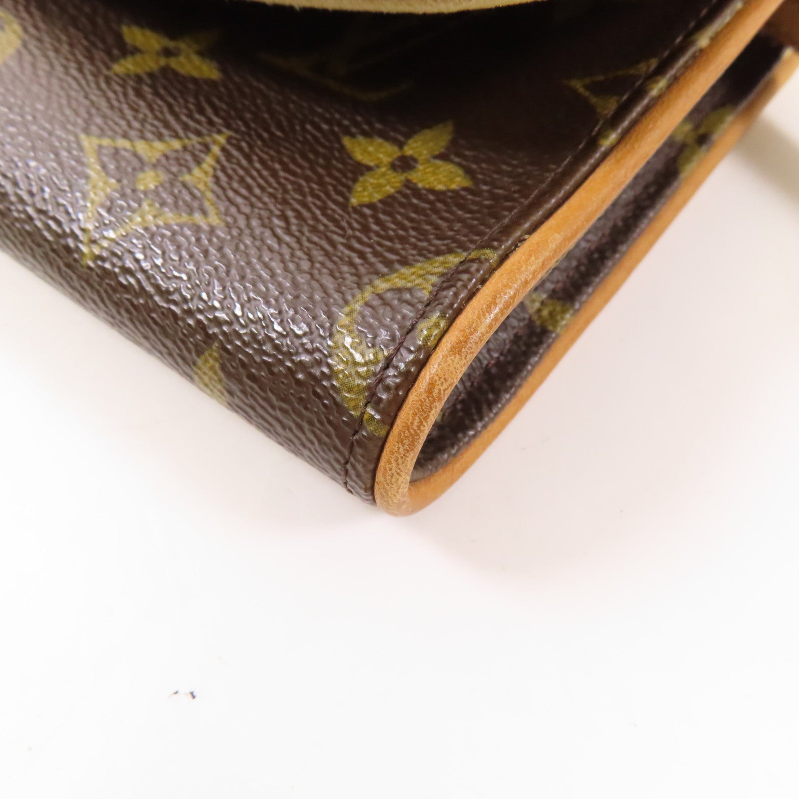 LOUIS VUITTON Monogram Pochette Twin GM金扣肩背袋